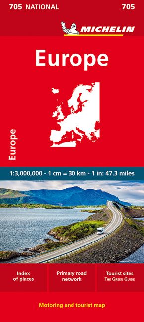 9782067170117 Cover Michelin Nationalkarte Europa