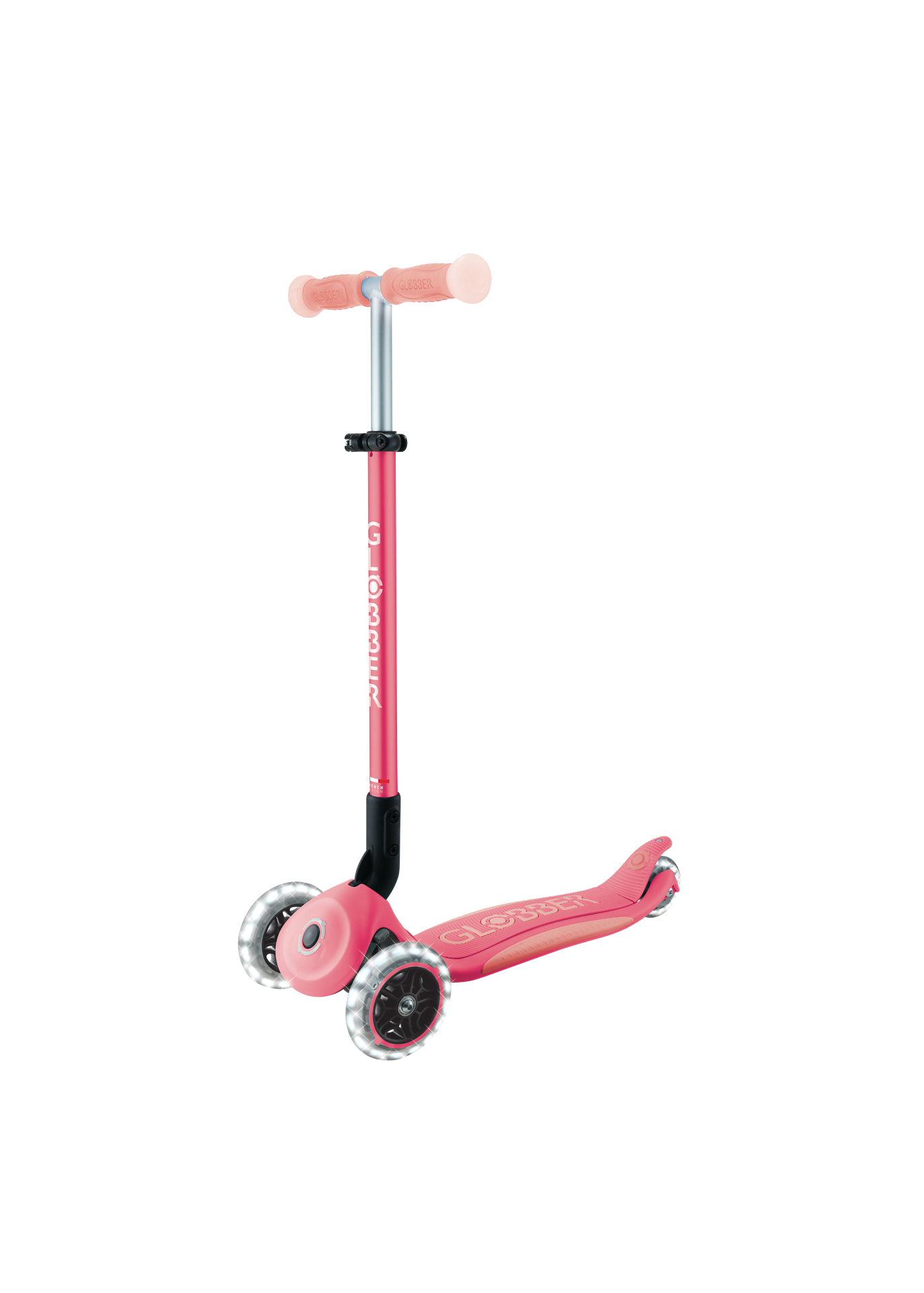 Transport, Fahrzeug, Kinderroller, Tretroller, Rosa, Rad
