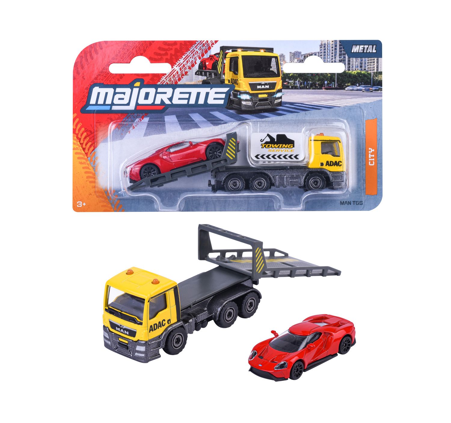 Anhänger-LKW, Lastwagen, Rad, Abschleppwagen, Spielzeug