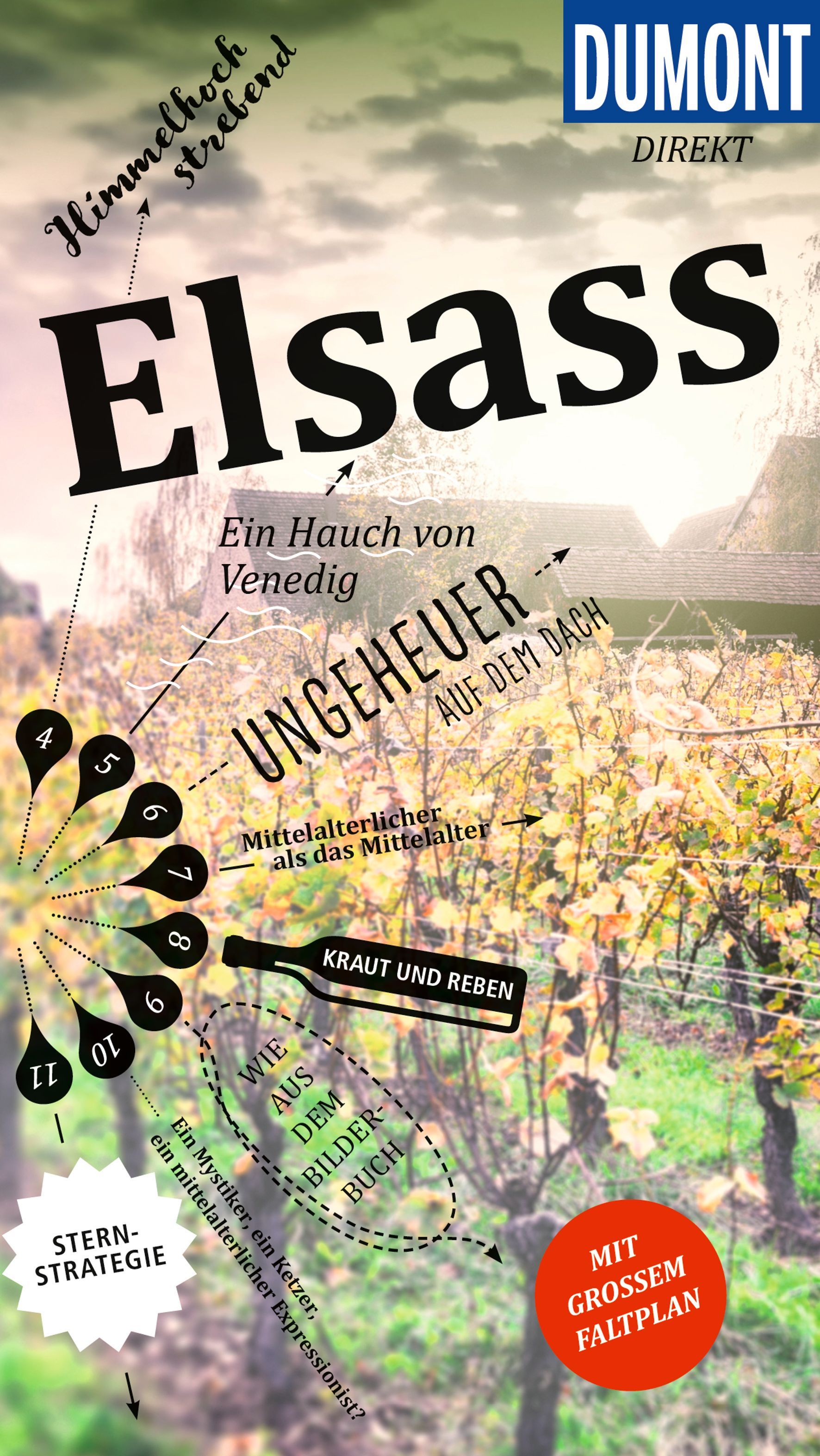 9783616000237 Cover Dumont Reiseführer Elsass