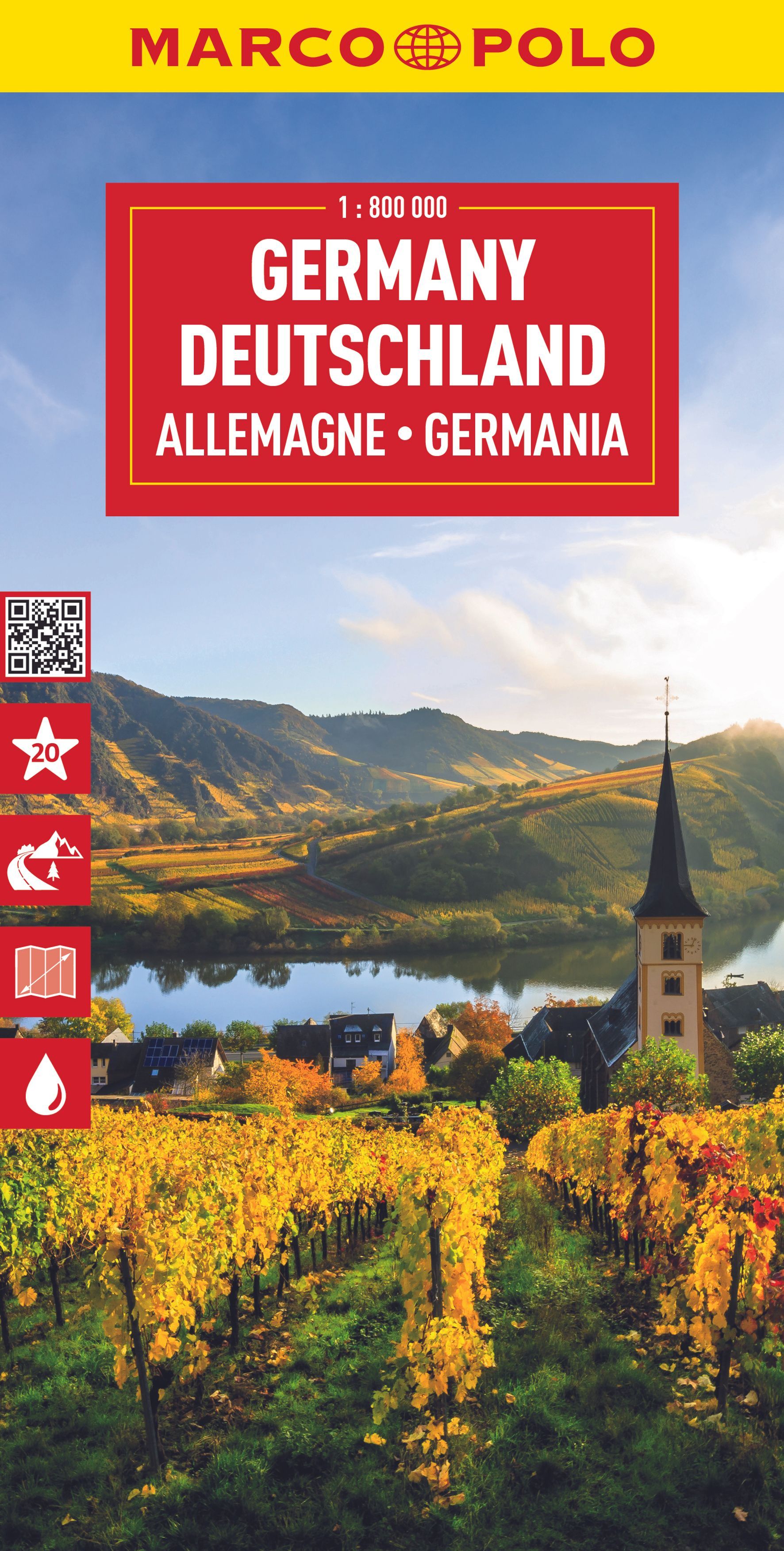 9783829738965 Cover Marco Polo Reisekarte Deutschland