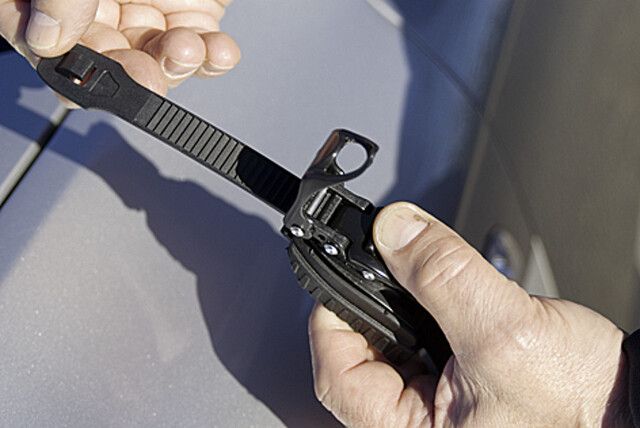 Carabiner, Schnalle, Gurtband, Sicherheitsklemme, Riemenöffner