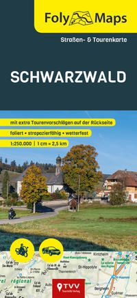 schwarzwald Karte, Schwarzwald, Bäume, Straße
