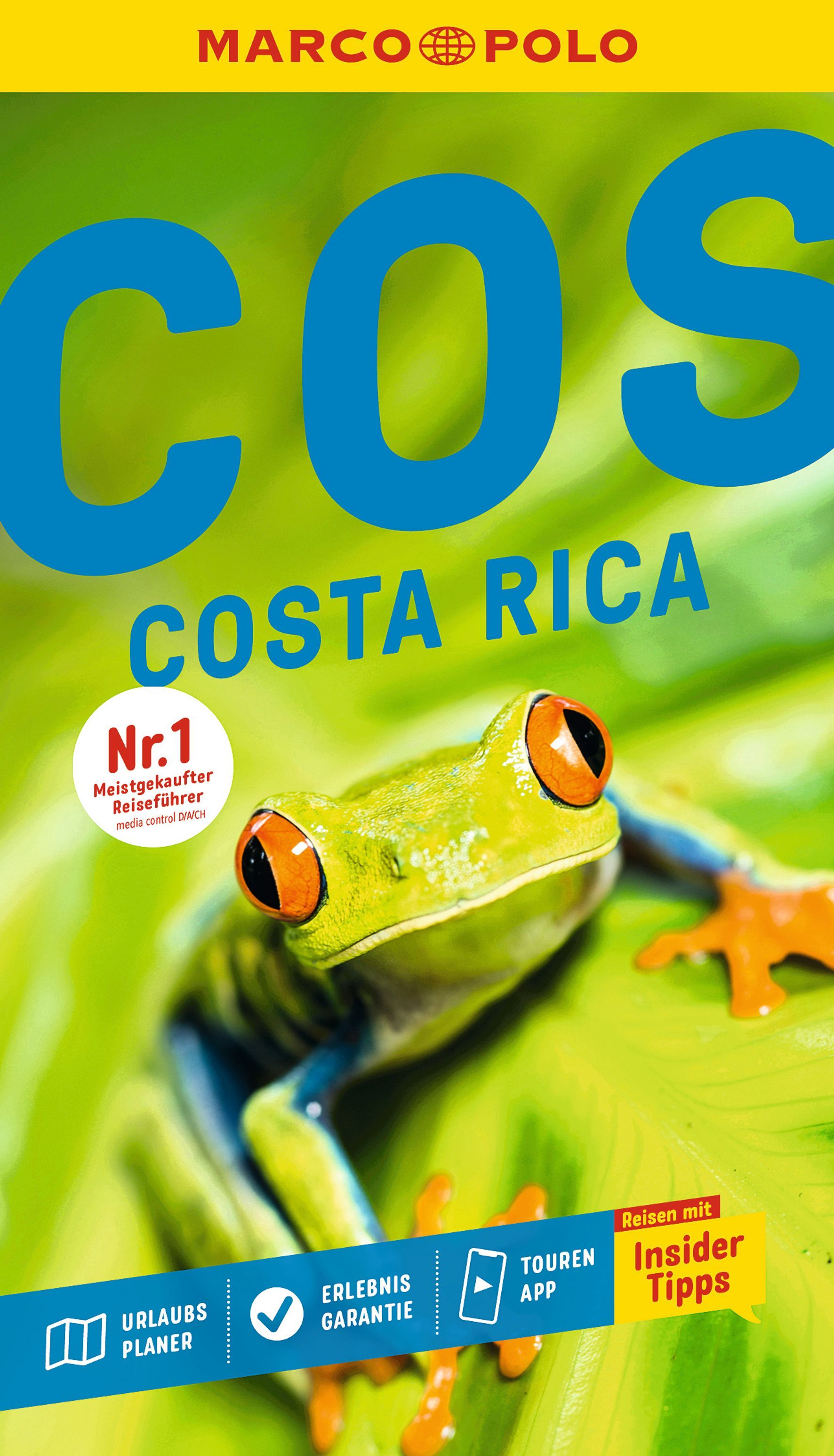 Frosch, Costa Rica, Reiseführer, Broschüre, Insider Tipps