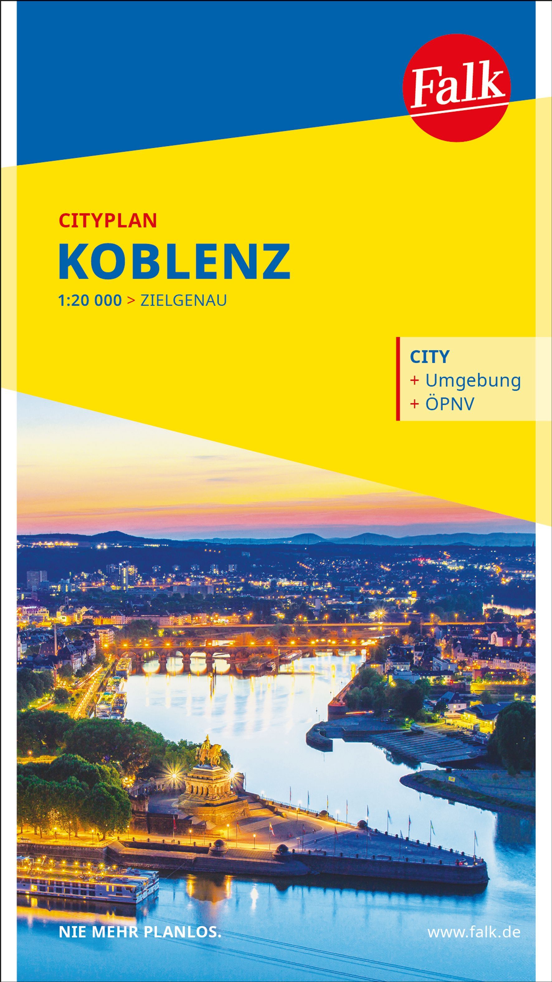 9783827900692 Cover, Cityplan Koblenz
