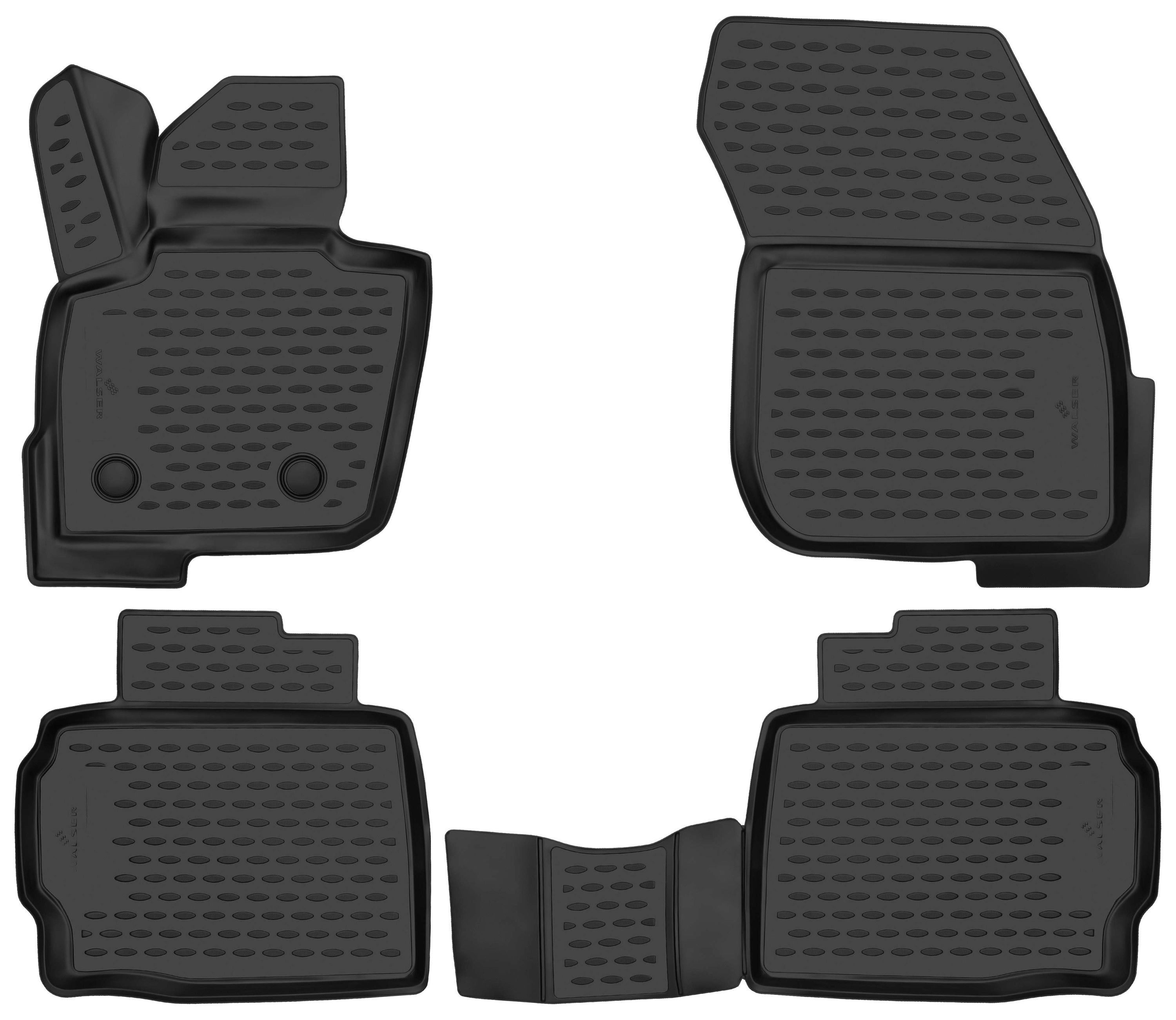 9001778751850_001 Fußmatten, Gummimatten XTR für Ford Mondeo V, schwarz