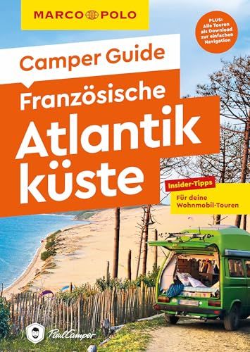camping, camper, guide, französische küste, strand