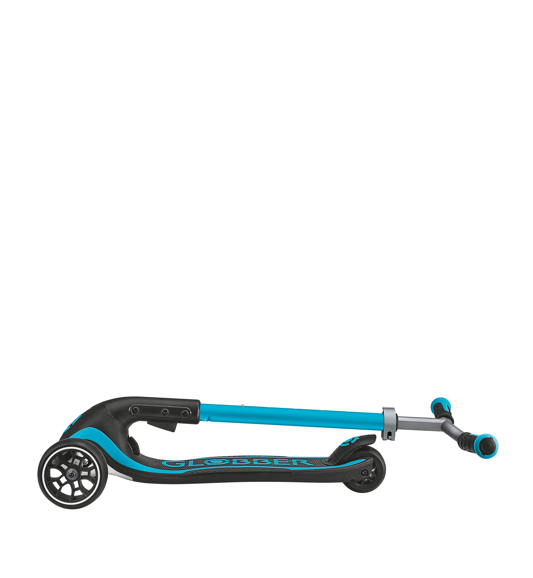 Transport, Fahrzeug, Kinderroller, Tretroller, Türkis, Rad