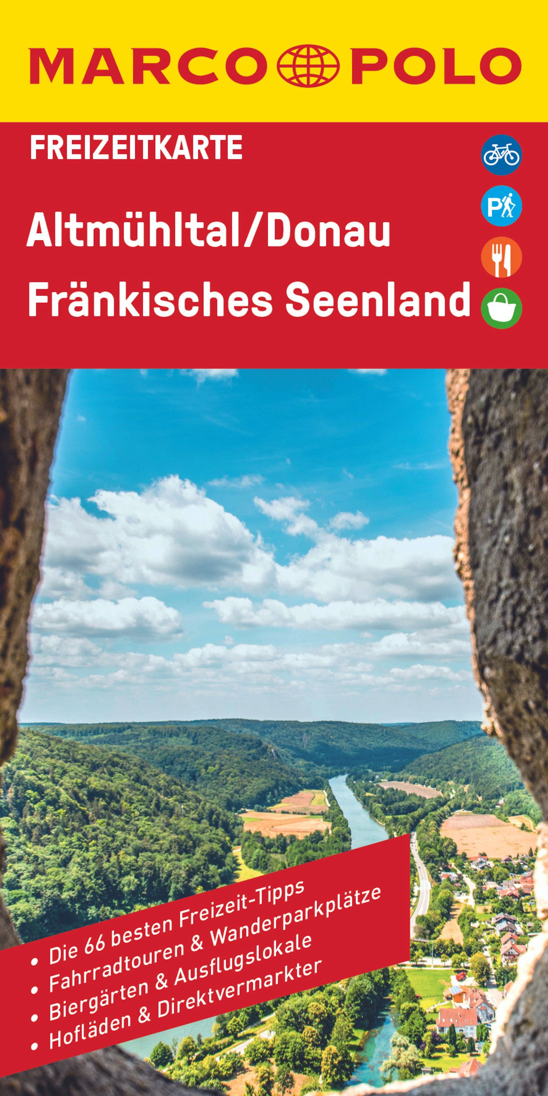 9783829748735 Cover Marco Polo Freizeitkarte Altmühltal, Donau