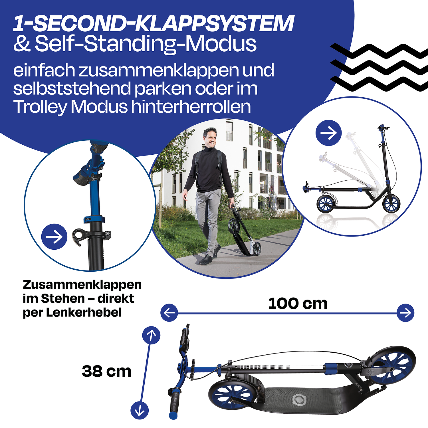 Tretroller, Klapproller, Faltbarer Roller, Sicherheitsmerkmale?, Lange Haltbarkeit