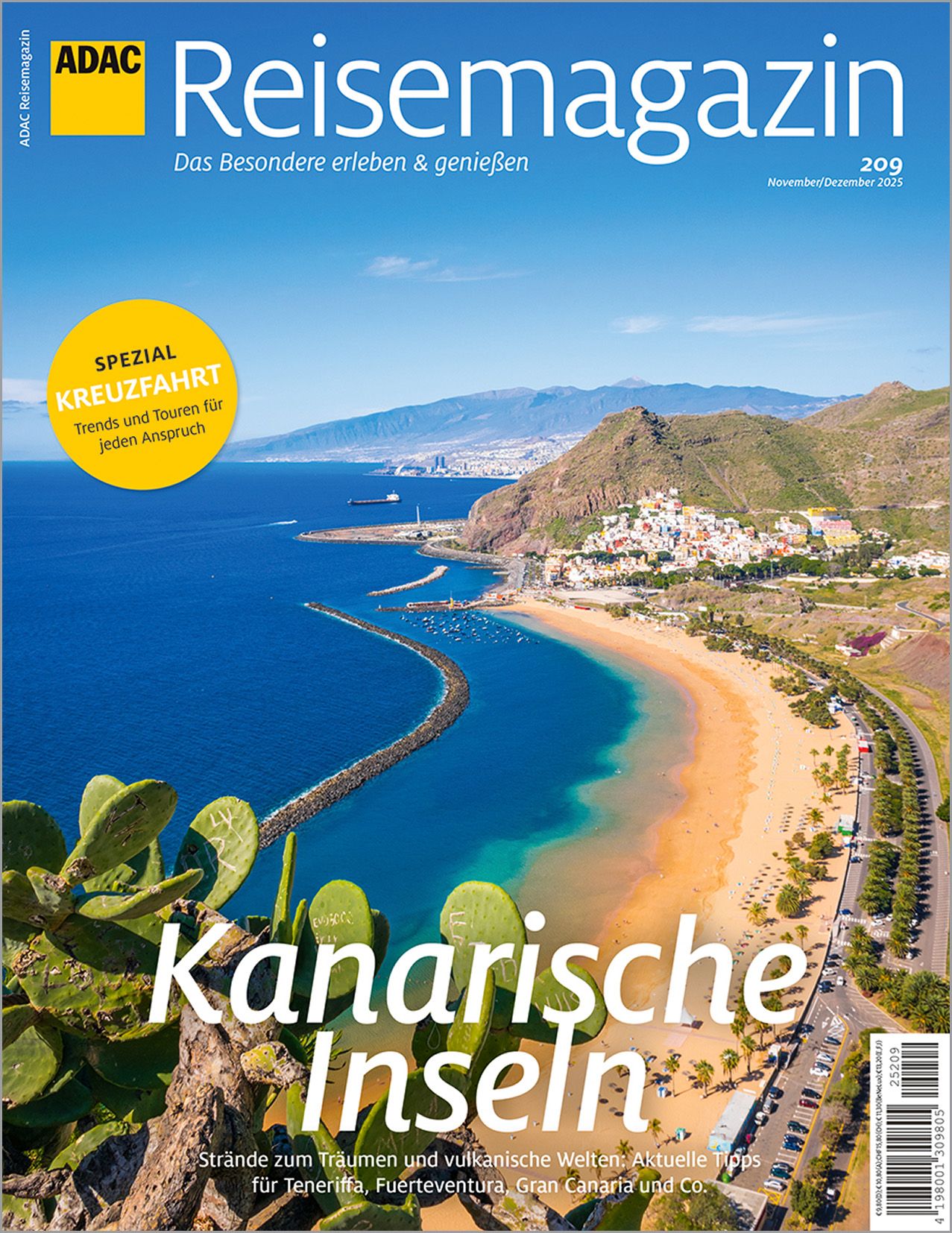 ADAC Reisemagazin - Titelthema Spanien / Kanaren Natur, Im Freien, Meer, Veröffentlichung, Land