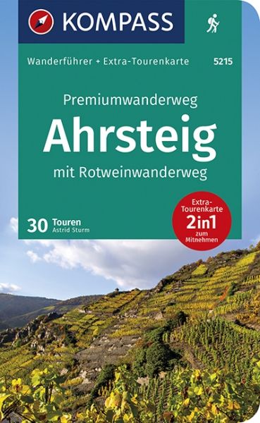 9783990443422MNtEOX9kup7Er Cover Kompass Wanderführer Premiumwanderweg Ahrsteig