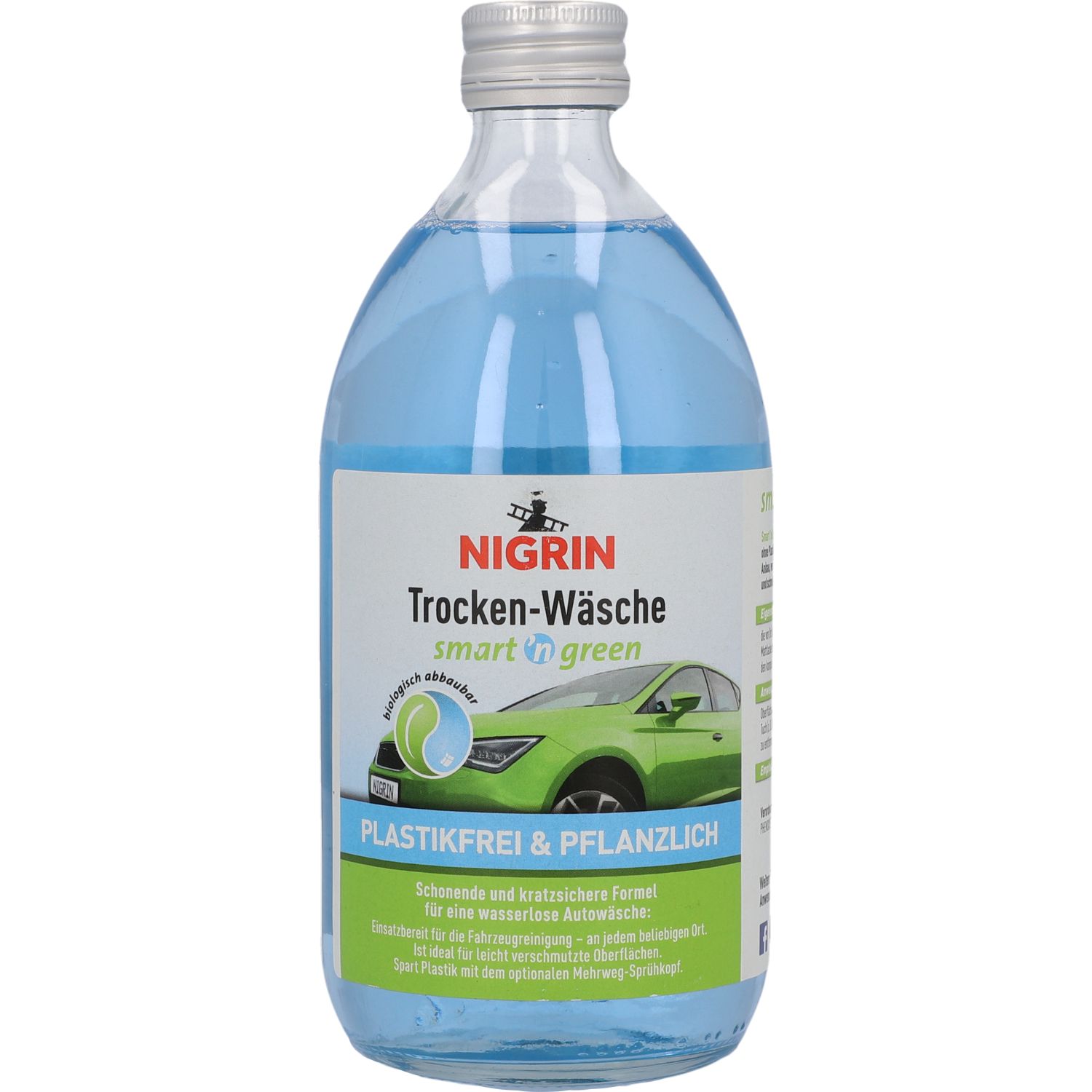 20731-Bild NIGRIN Smart´n Green Trocken-Reiniger, Flasche auf weißem Hintergrund