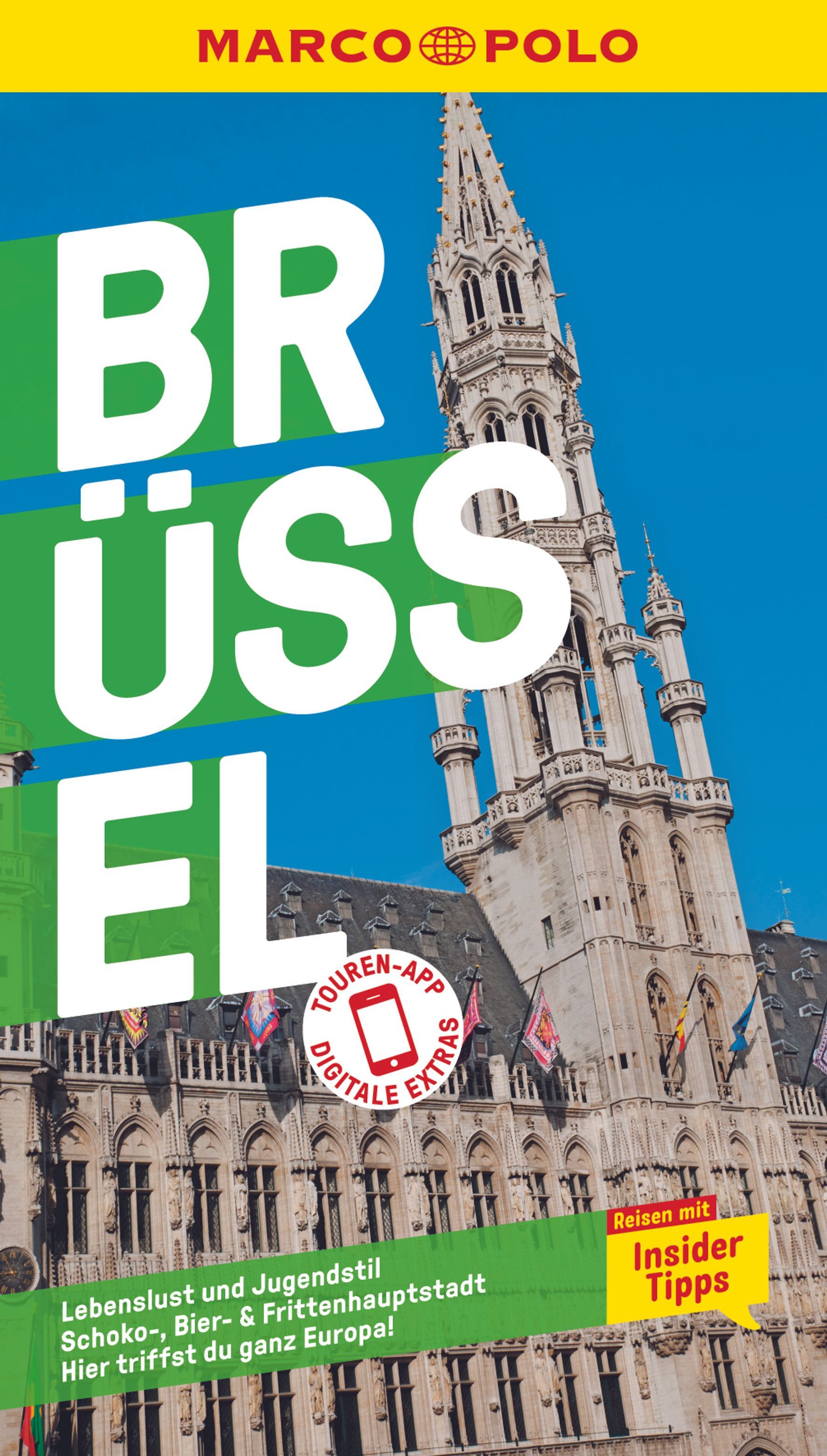 9783829719193 MARCO POLO Reiseführer Brüssel, Cover Kirche oder Dom