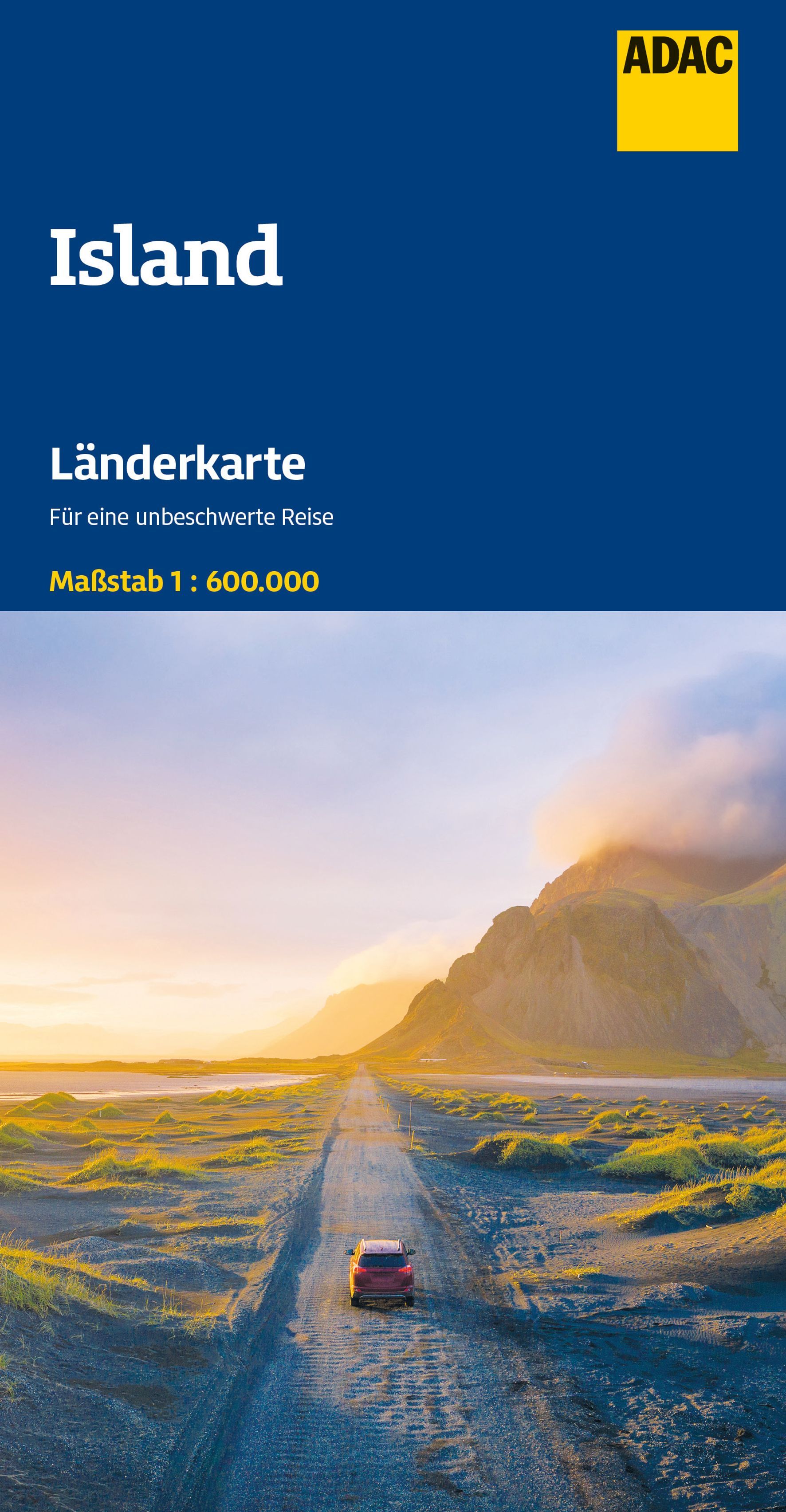 Länderkarte, ADAC, Kartenagenda, Reiseplan, Landschaft