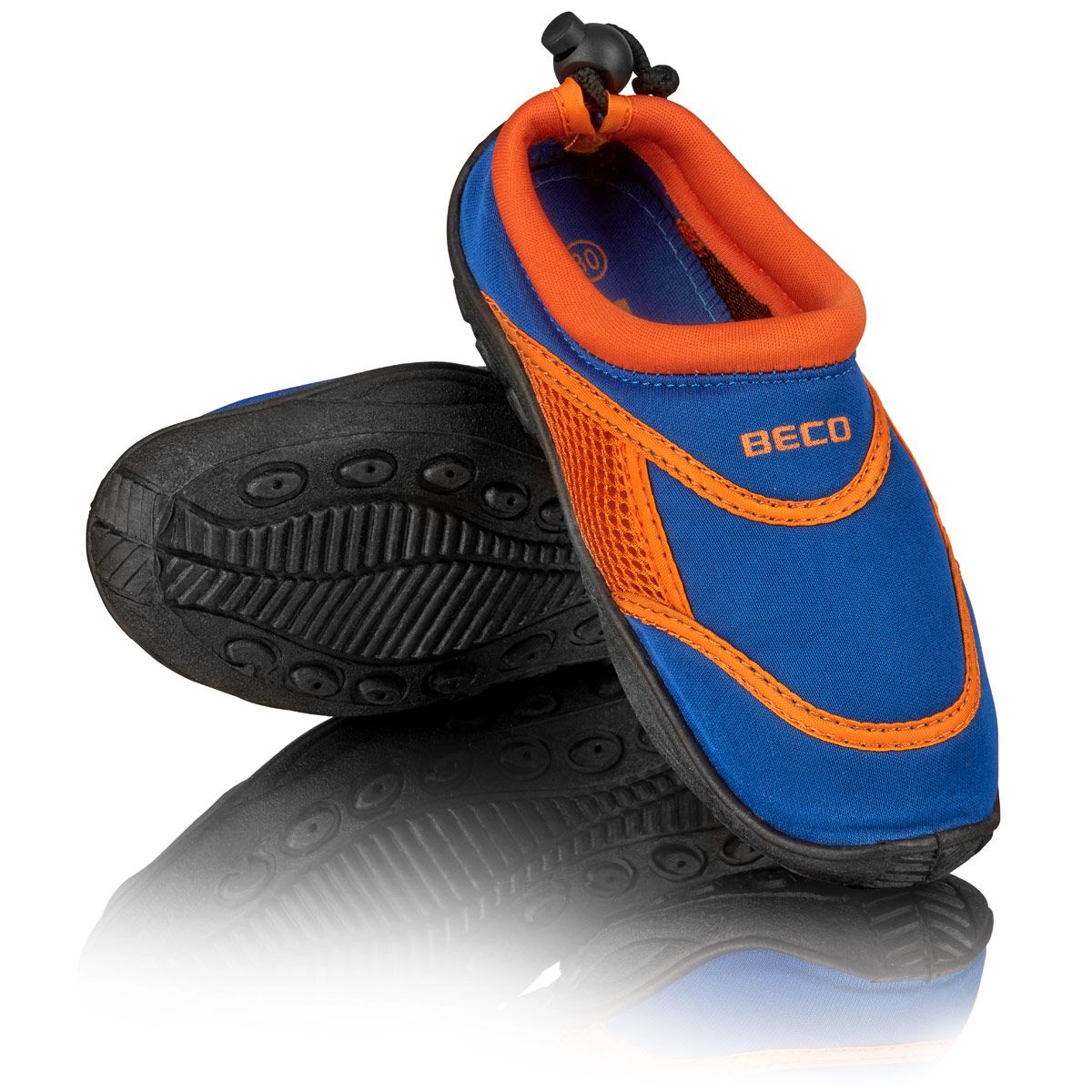 nrh20008392-wasserschuh-blau-orange Beco Wasserschuh in Blau und Orange