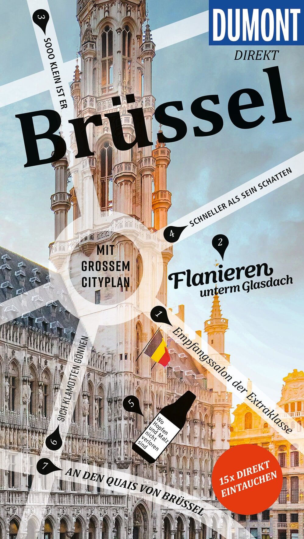 Brüssel, Kathedrale, Gothik, Stadtplan, Reiseführer
