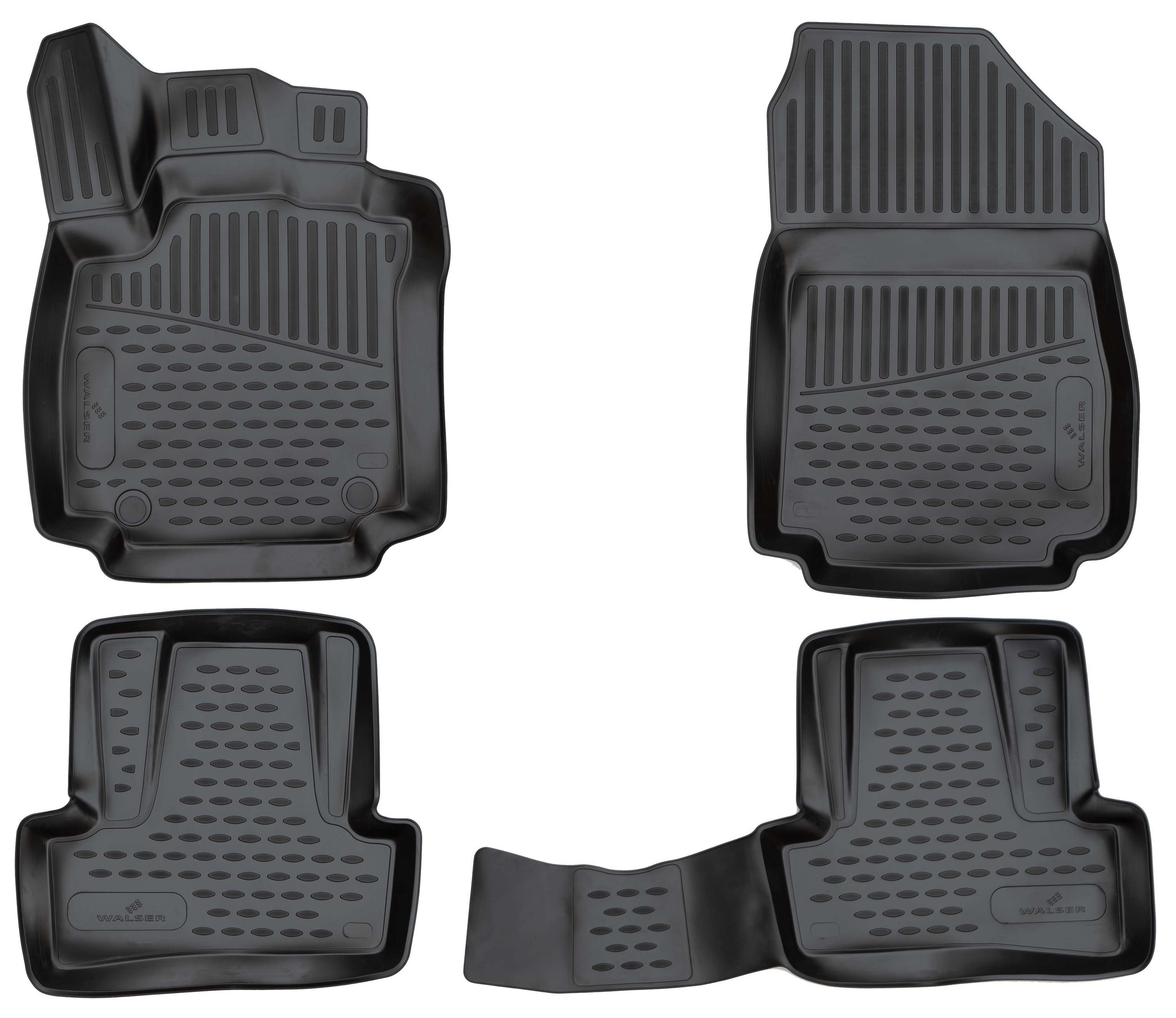 Gummimatten XTR für Renault Clio, Clio IV Grandtour Komplettset