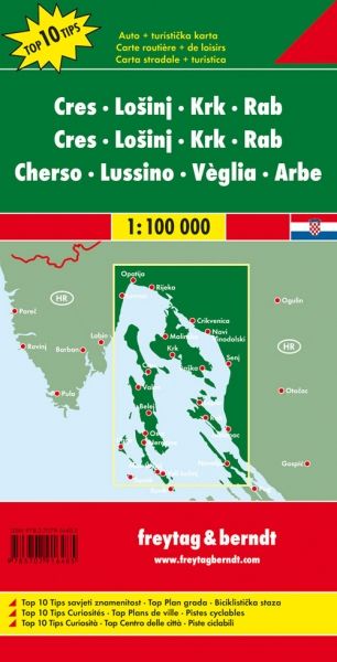 cres, losinj, krk, rab
