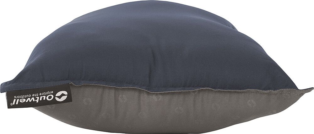 Outwell Kissen Conquerour Blau Beige. Aufgeblasen. Seiteansicht