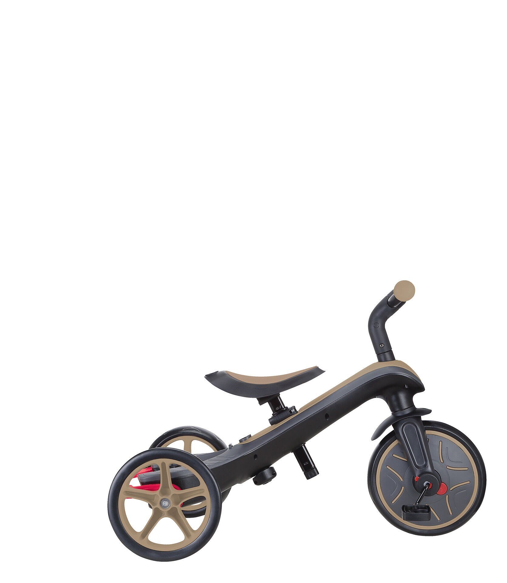 Transport, Fahrzeug, Kinderroller, Dreirad, Beige, Rad