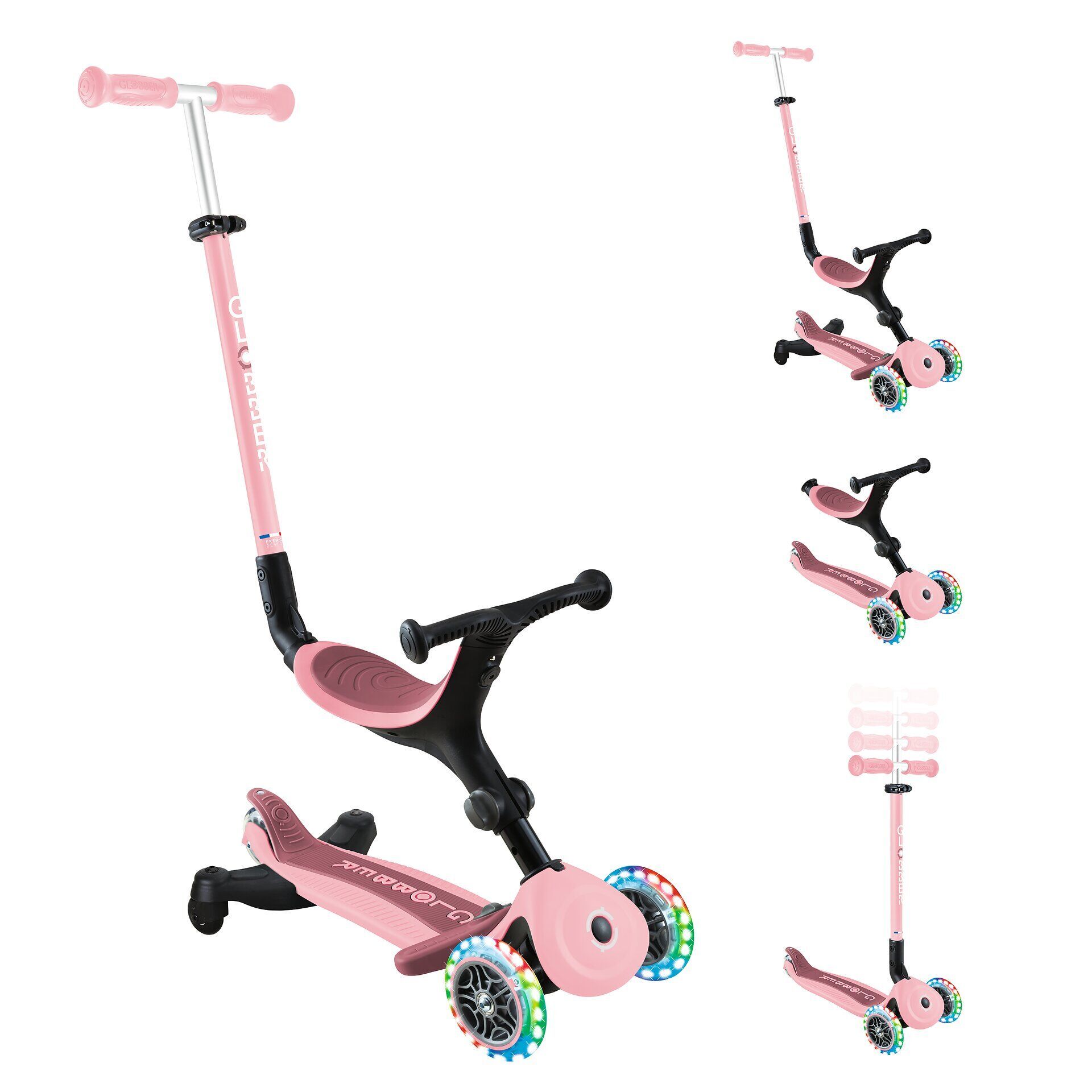 Roller, Transport, Fahrzeug, Rad,Tretroller, Rosa, Kinderroller