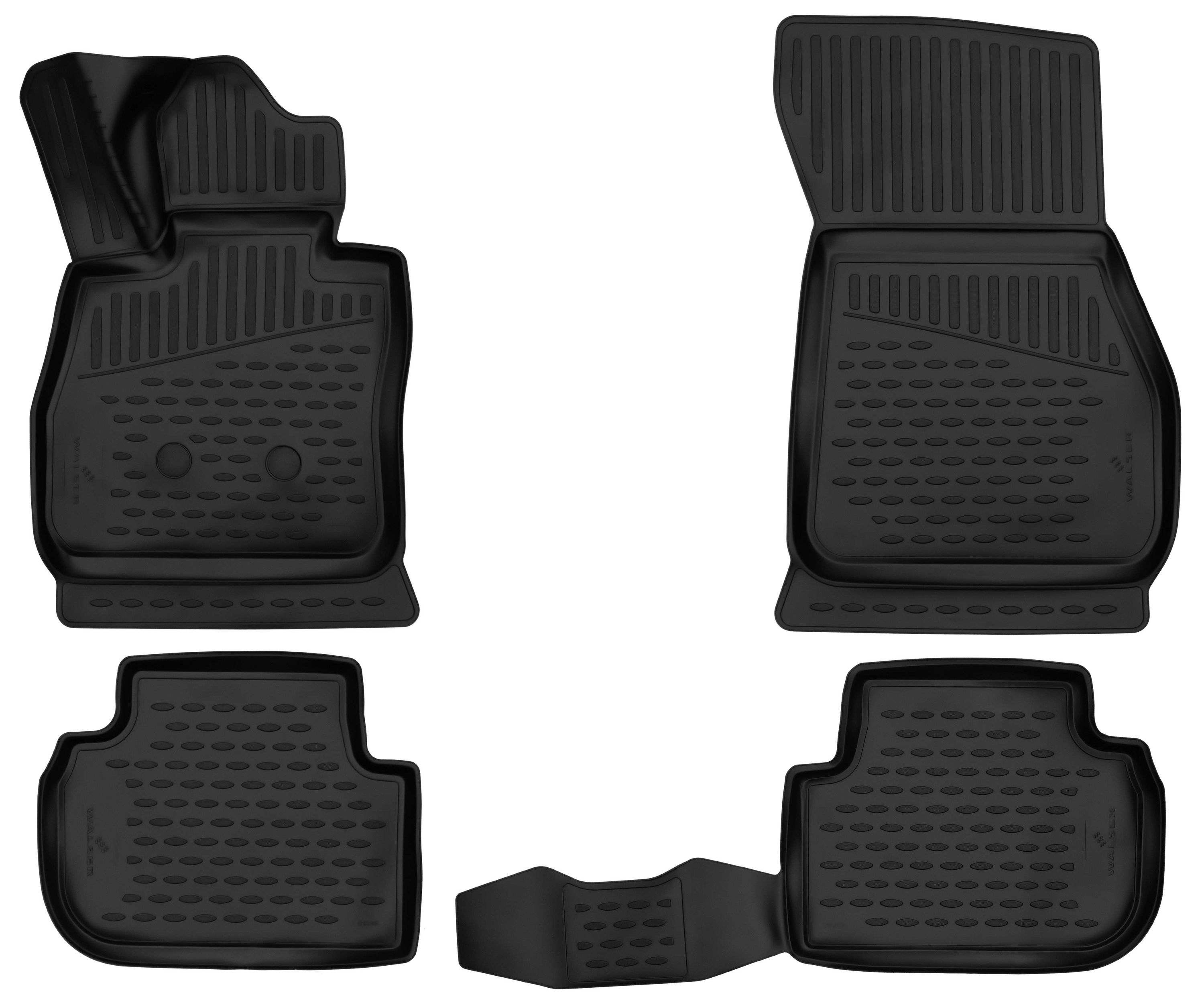 9001778750839_001 Fußmatte, Gummimatten XTR für BMW 1er, schwarz