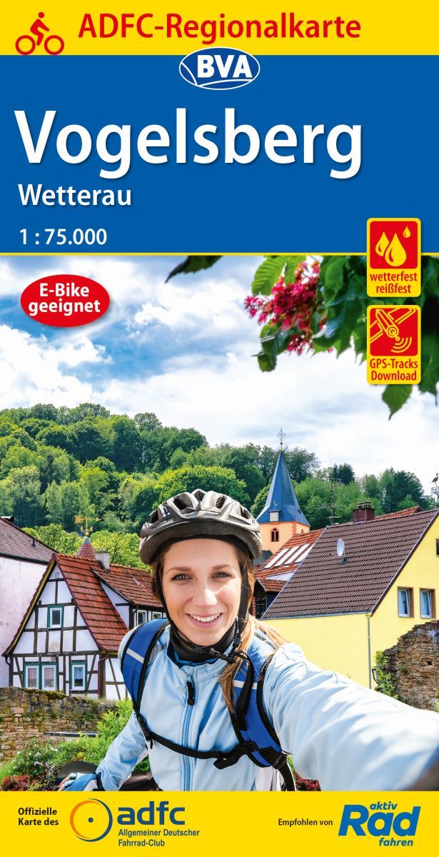 RK_Vogelsberg_2021_Titel Cover ADFC Regionalkarte Vogelsberg