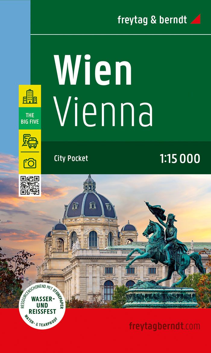 9783707922318 Cover Freytag & Berndt Stadtplan Wien
