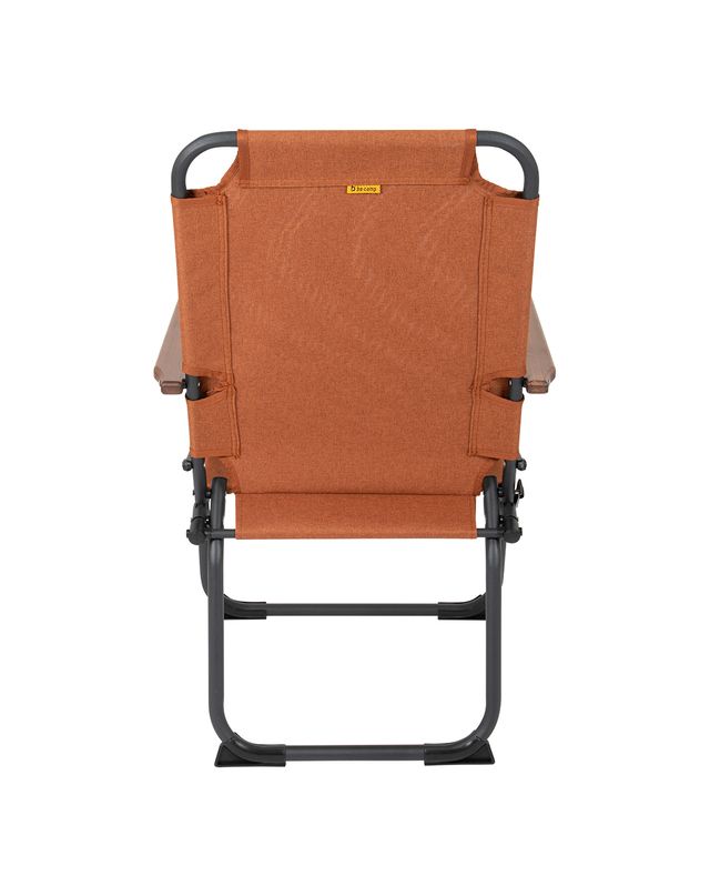 Campingstuhl, Klappstuhl, Stuhl aus Stoff, Holzarmlehnen, stahlrahmen