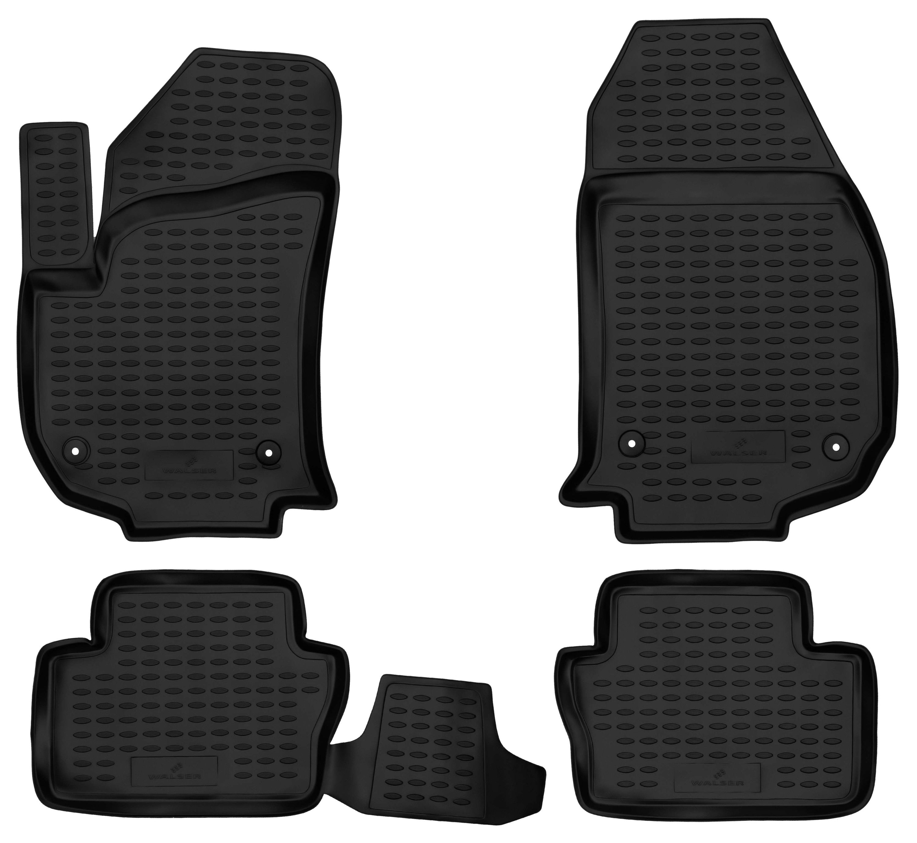 9001778751133_001 Fußmatten, Gummimatten XTR für Opel Zafira B, schwarz