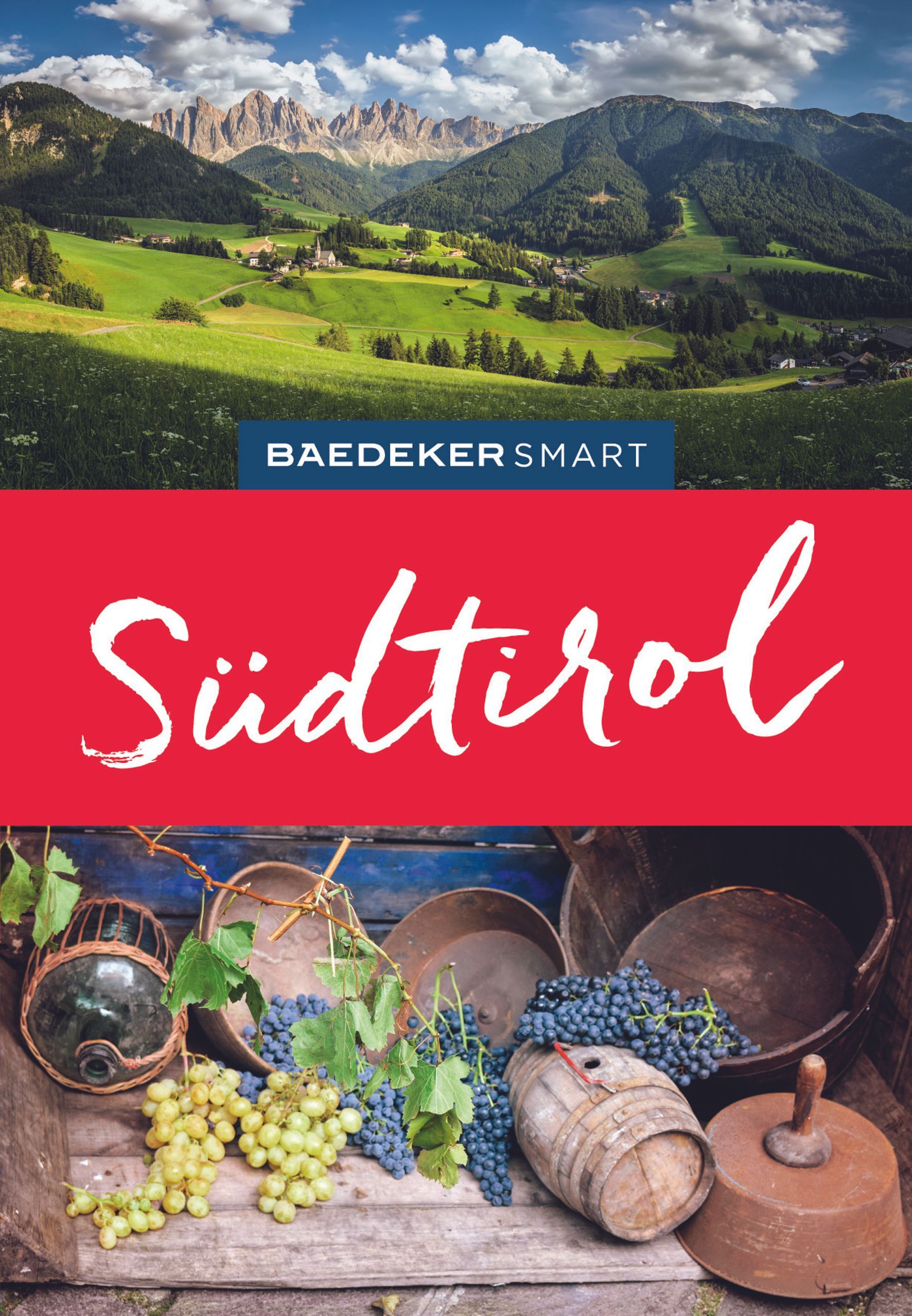 Baedeker SMART Reiseführer Südtirol Draußen, Natur, Auf dem Land, Obst, Trauben