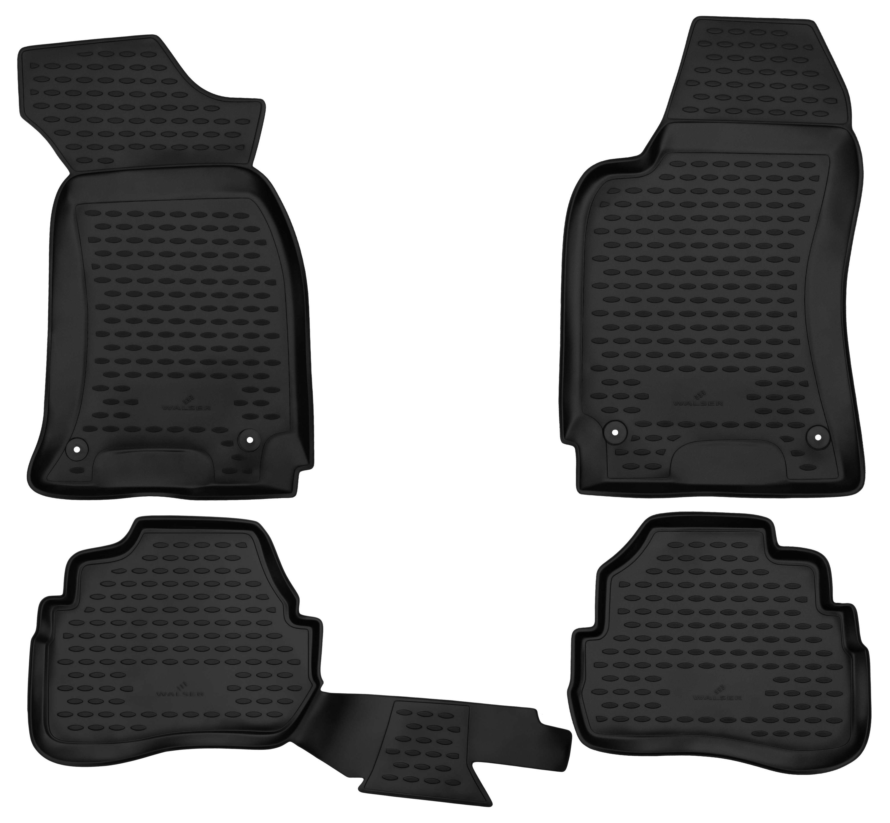 Fußmatte, Gummimatten XTR für VW Passat Kombi/Variant, schwarz