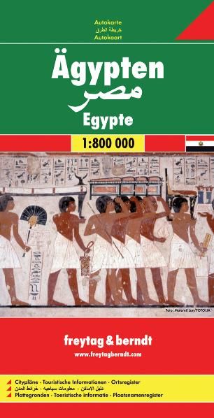 F&B Autokarte Ägypten Werbung, Plakat, Person