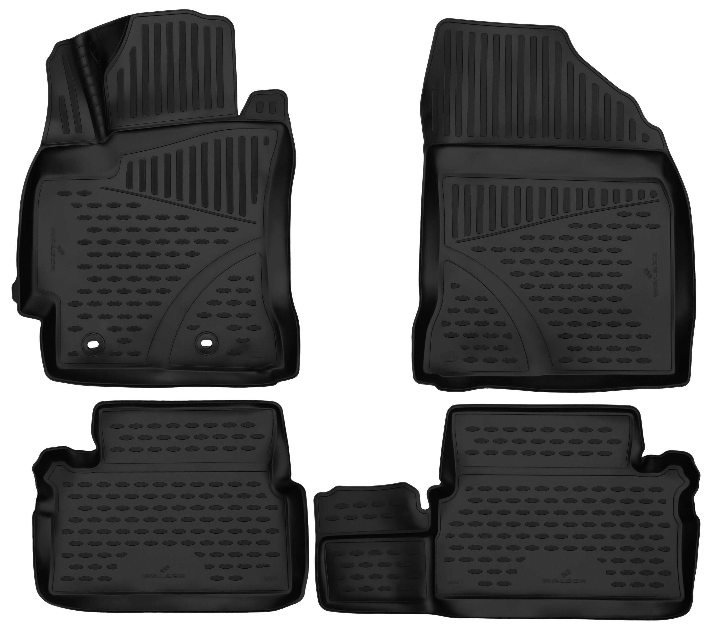 Fußmatte, Gummimatten XTR für Toyota Auris Touring, schwarz