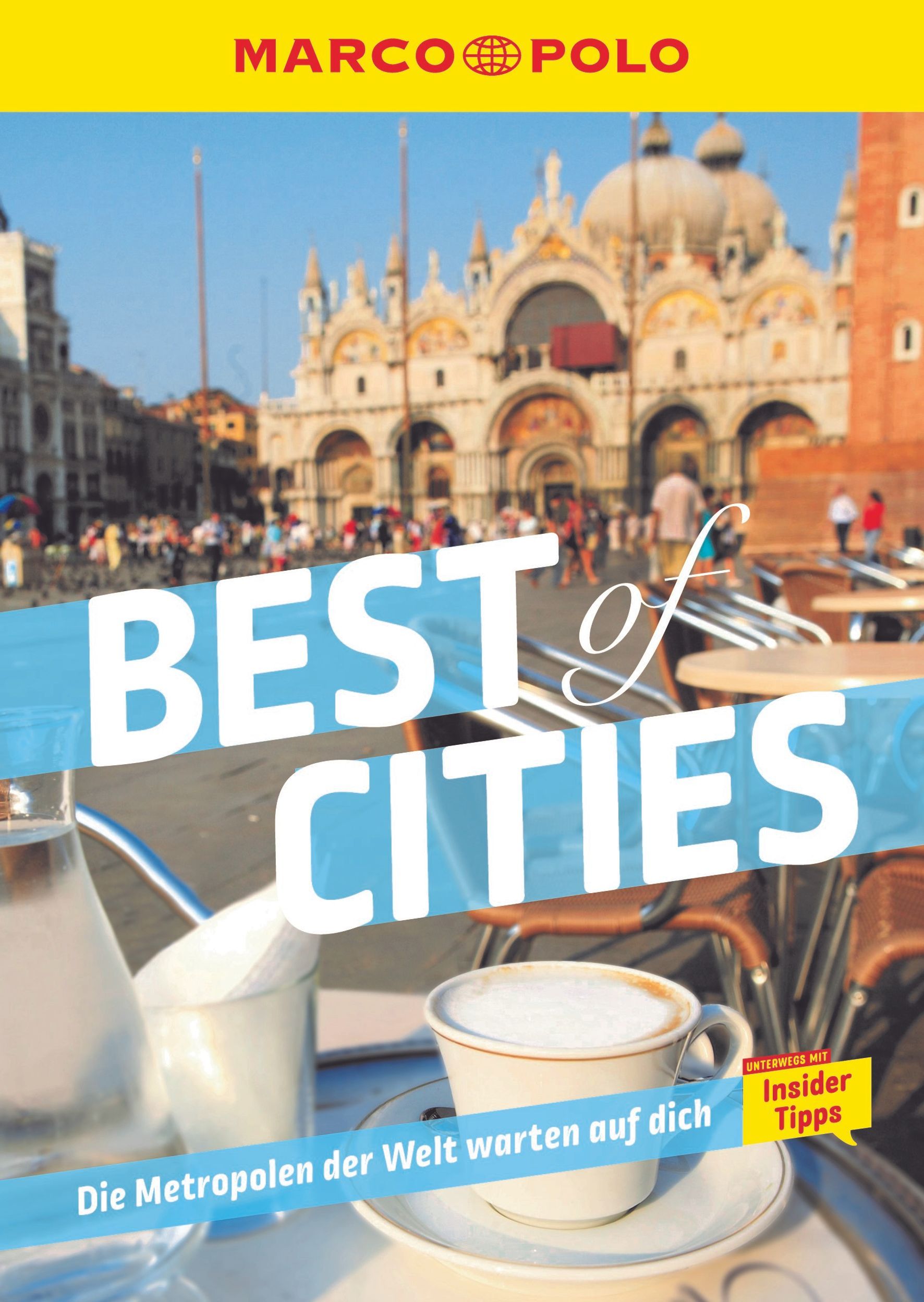 9783575016157 MARCO POLO Best of Cities, Cover Venedig mit Kaffee und Marktplatz