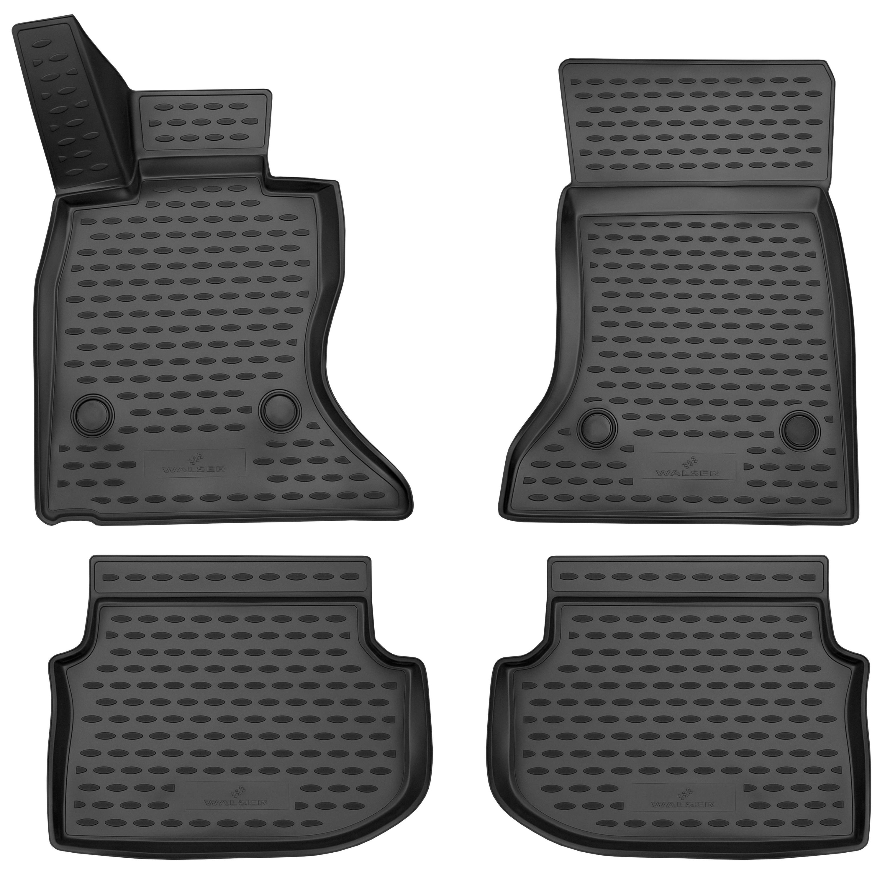 Gummimatten, Fußmatten XTR für BMX X3, schwarz