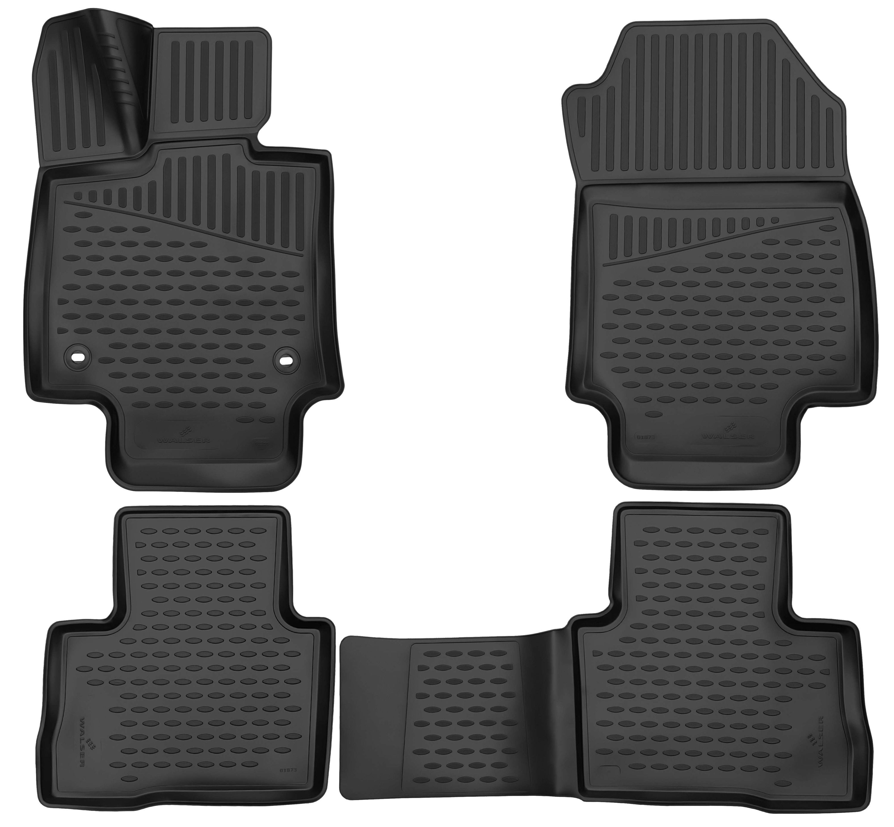 9001778751294_001 Fußmatte, Gummimatten XTR für Toyota RAV 4 V, schwarz