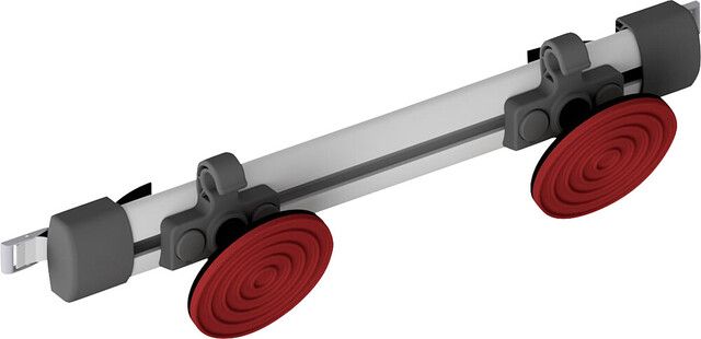 Gstänge mit roten Saugnäpfen