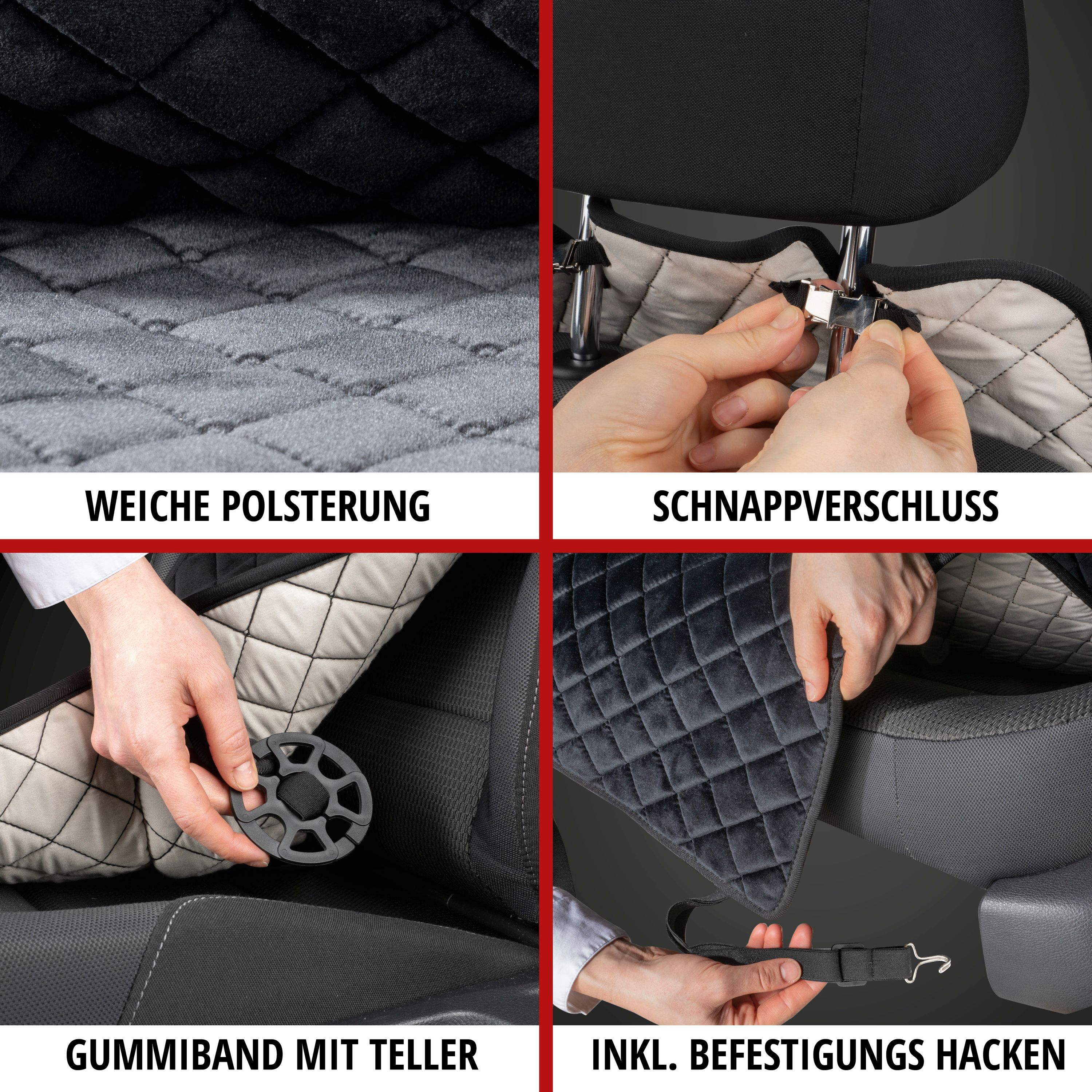 Sitzaufleger Comfortline Luxor Detailansicht