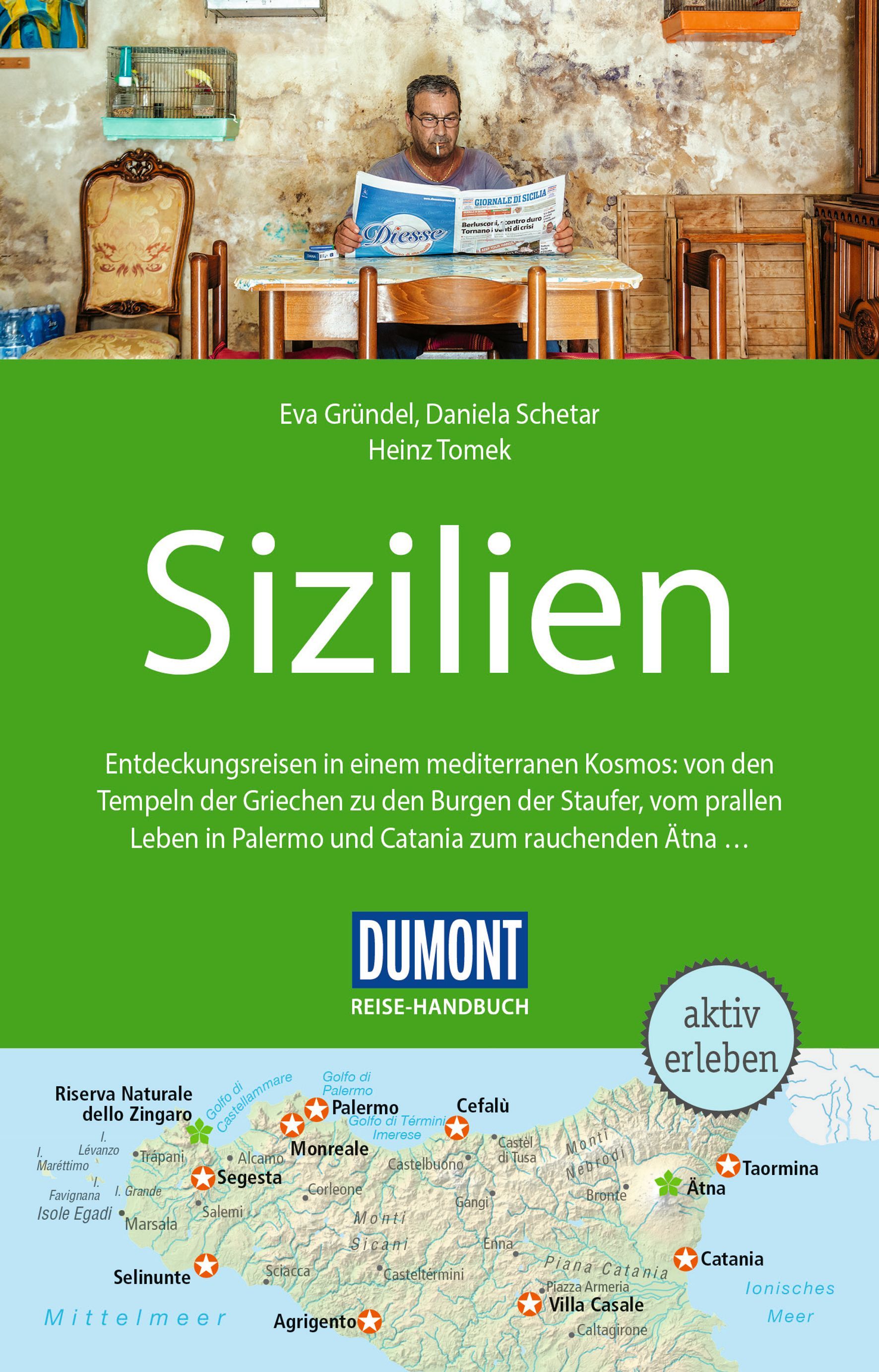 DuMont Reise-Handbuch Reiseführer Sizilien Cover Dumont Reiseführer Sizilien. Erwachsener, Mann, Person