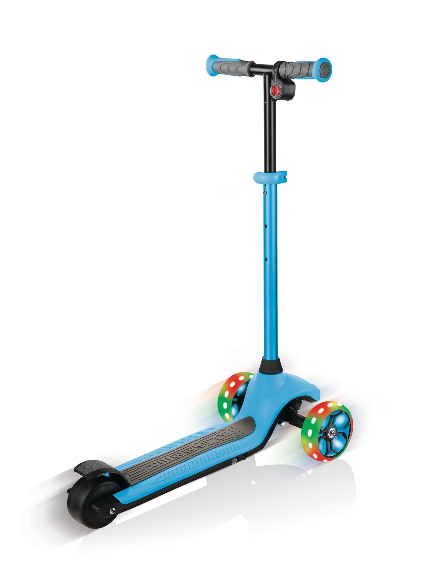 Transport, Fahrzeug, Kinderroller, Tretroller, Blau, Rad