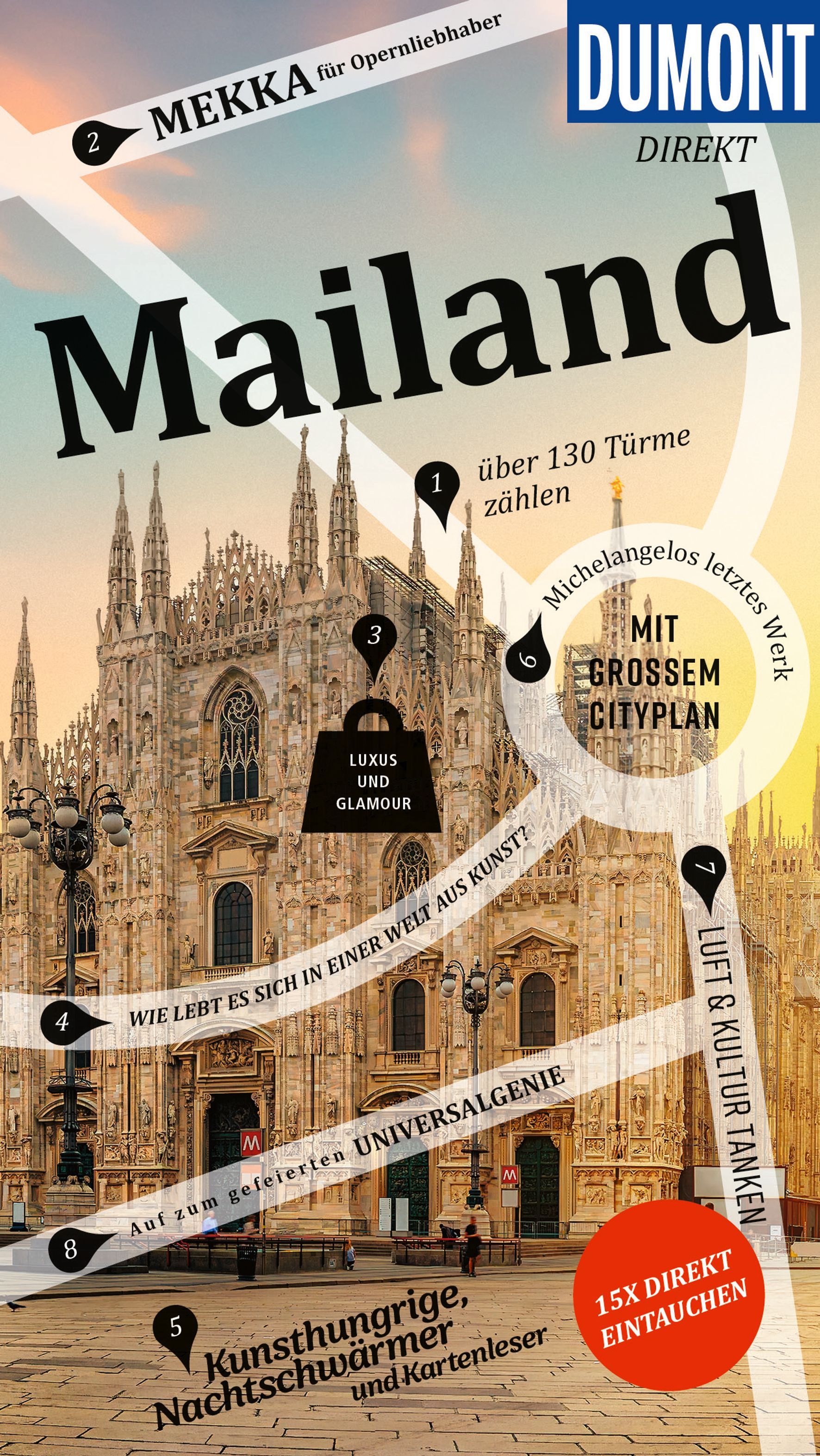 Reiseführer, Mailand, Kunstgeschichte, Stadtansicht, Tourismus