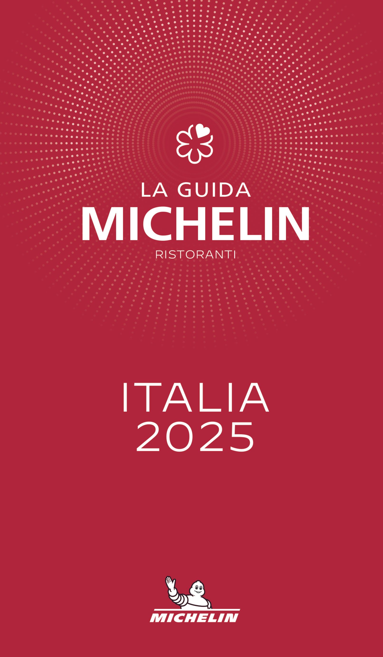 Michelin Italia Restaurantführer 2025 Werbung, Plakat, Buch, Veröffentlichung