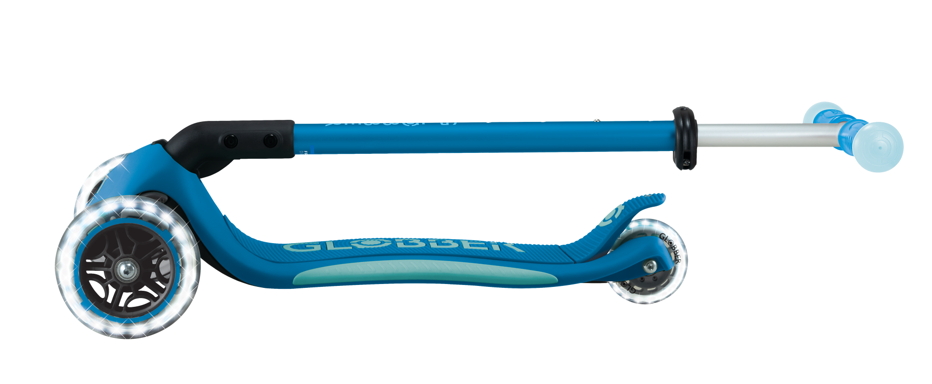 Transport, Fahrzeug, Kinderroller, Roller, Blau, Rad