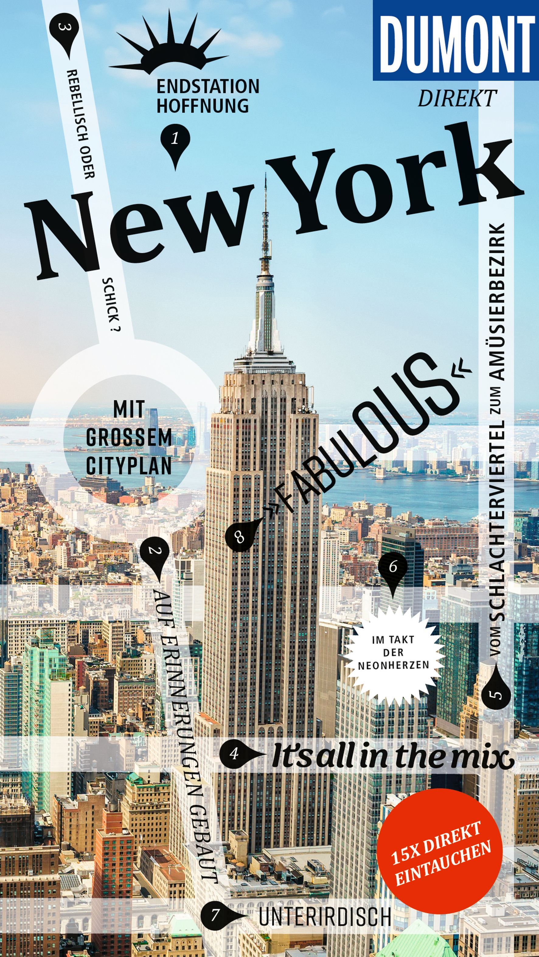 New York, Stadtlandschaft, Hochhaus, Cover-Art, Zeitschrift