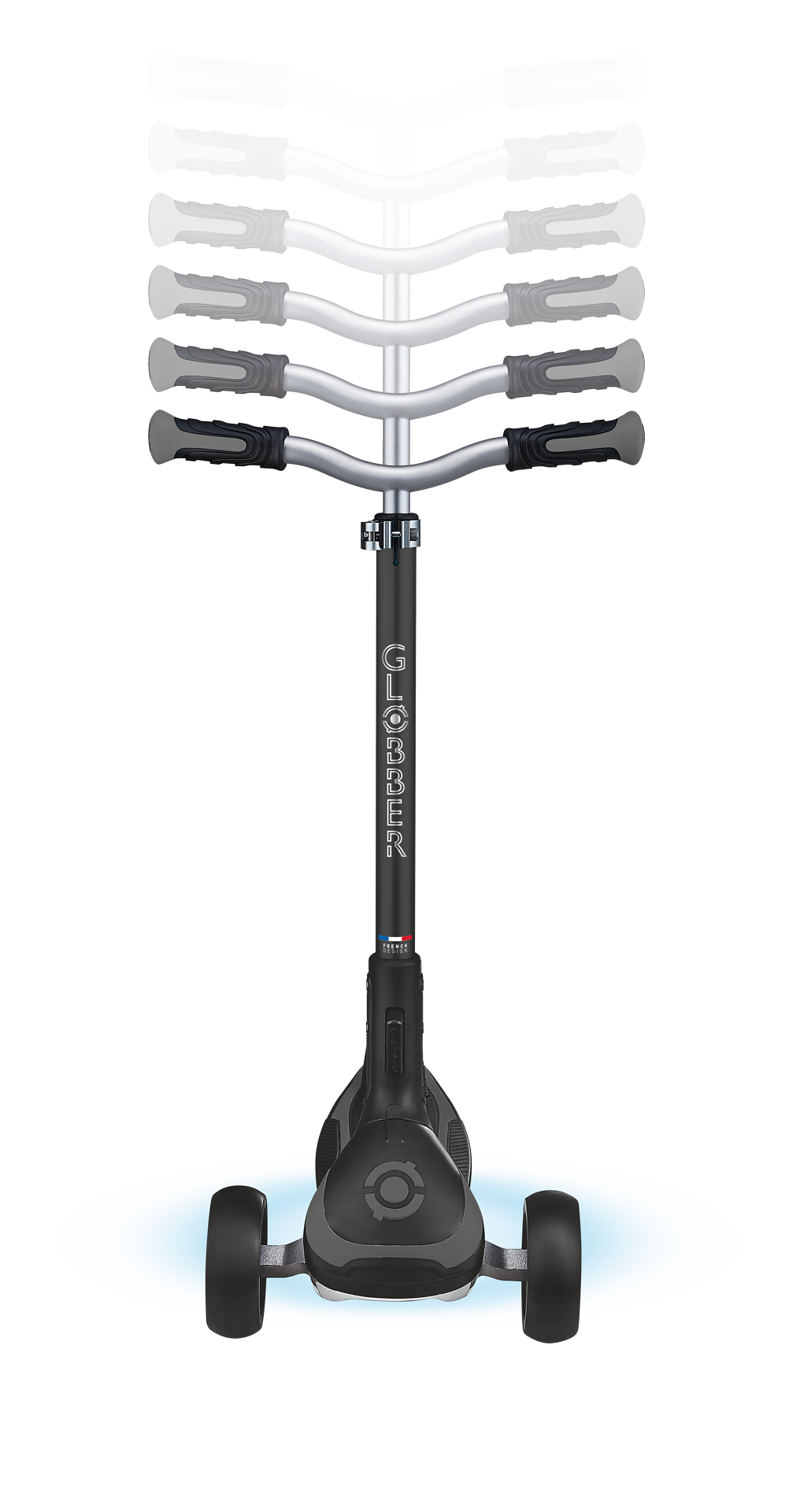 Transport, Fahrzeug, Kinderroller, Roller, Schwarz, Rad