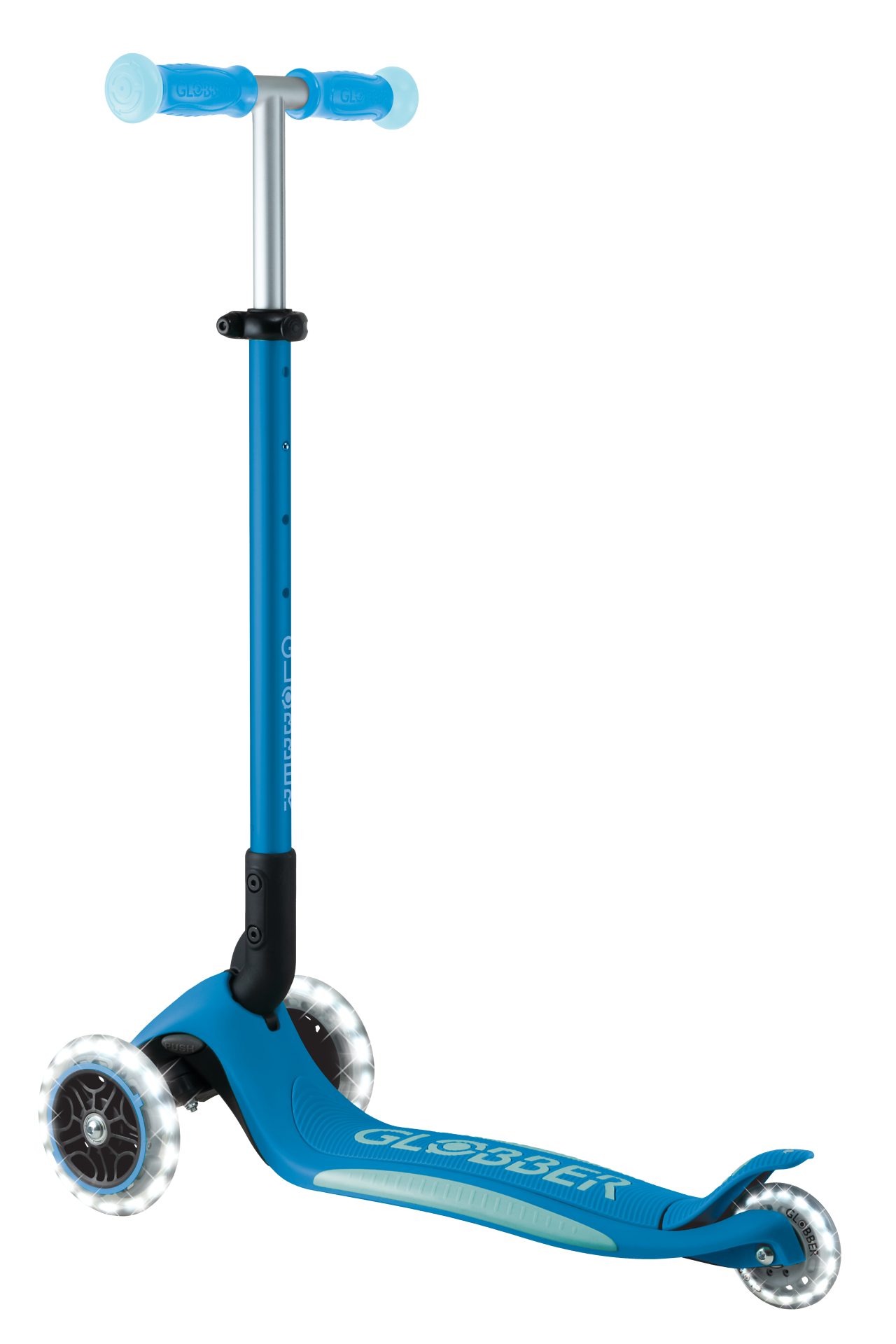 Transport, Fahrzeug, Kinderroller, Roller, Blau, Rad