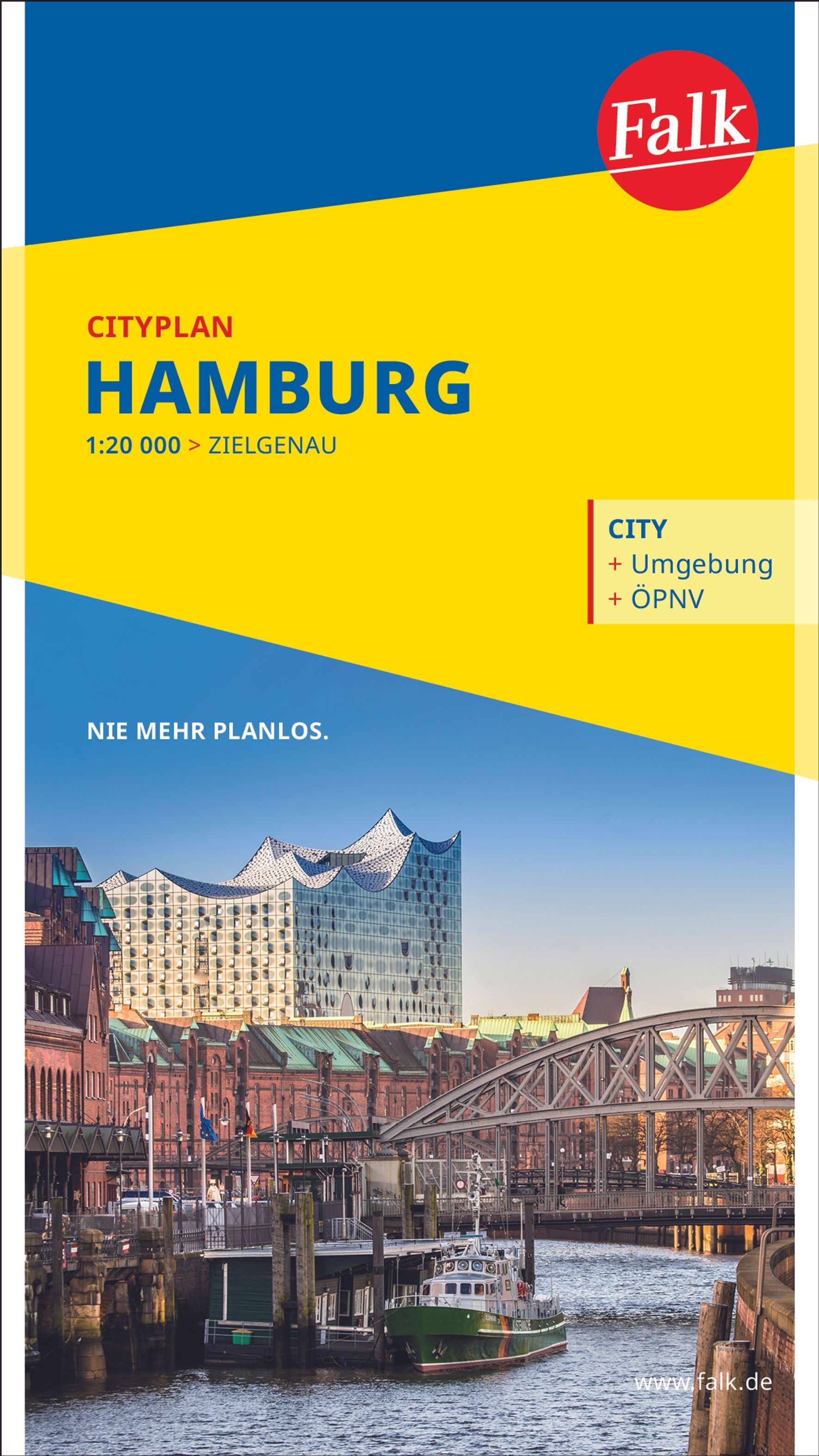 9783827900487 Cover Falk Cityplan Hamburg