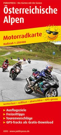 PP8 österreich alpen motorradkarte
